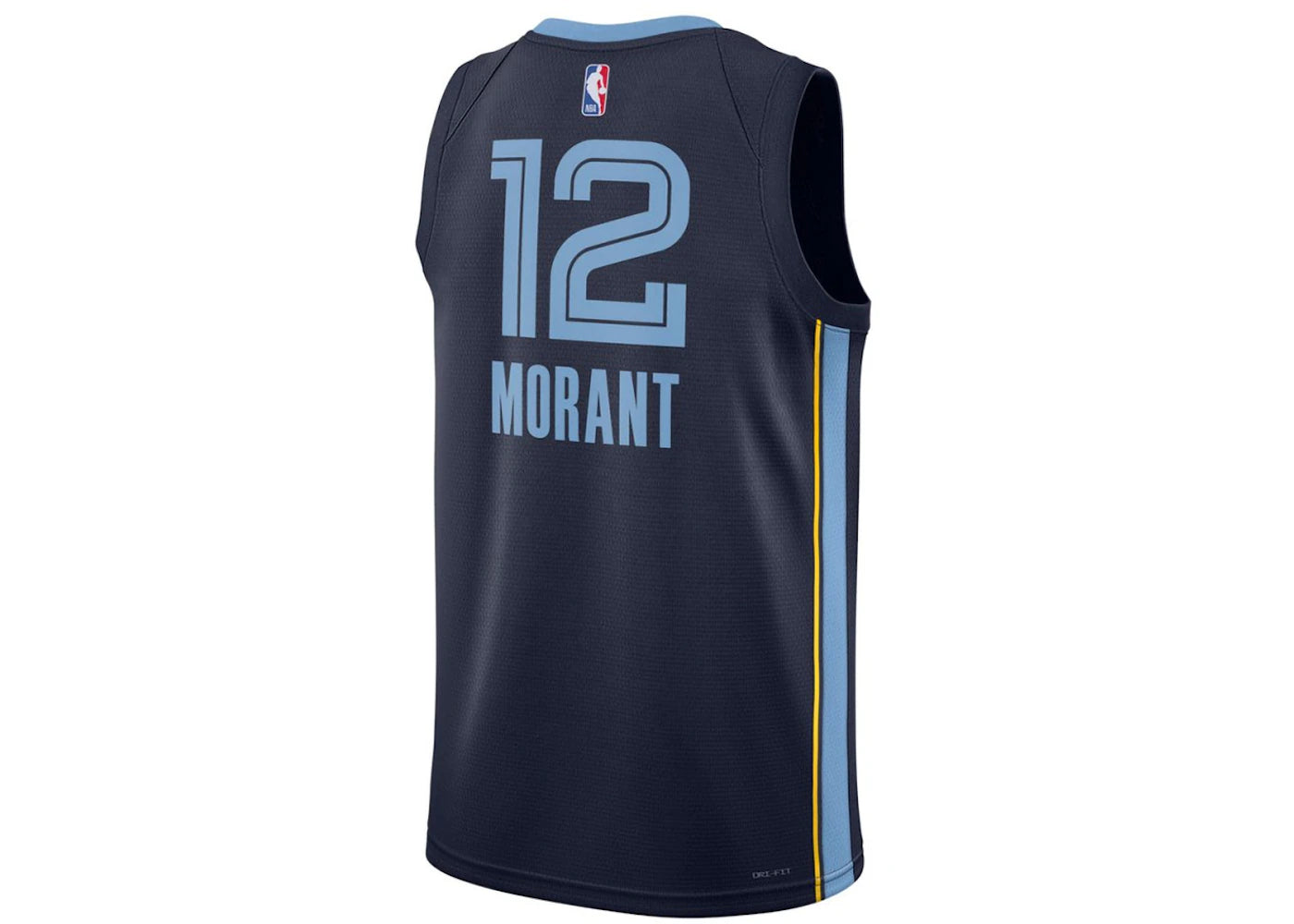 Nike NBA Memphis Grizzlies Ja Morant Icon Edition Dri-FIT Swingman Jersey Dark Blue/Light Blue