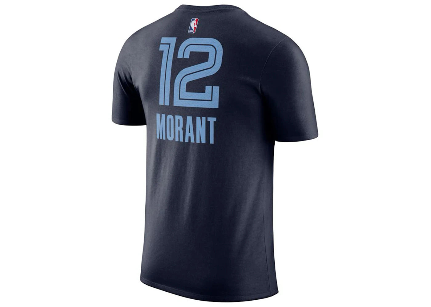 Nike NBA Memphis Grizzlies Ja Morant T-shirt Dark Blue/Light Blue