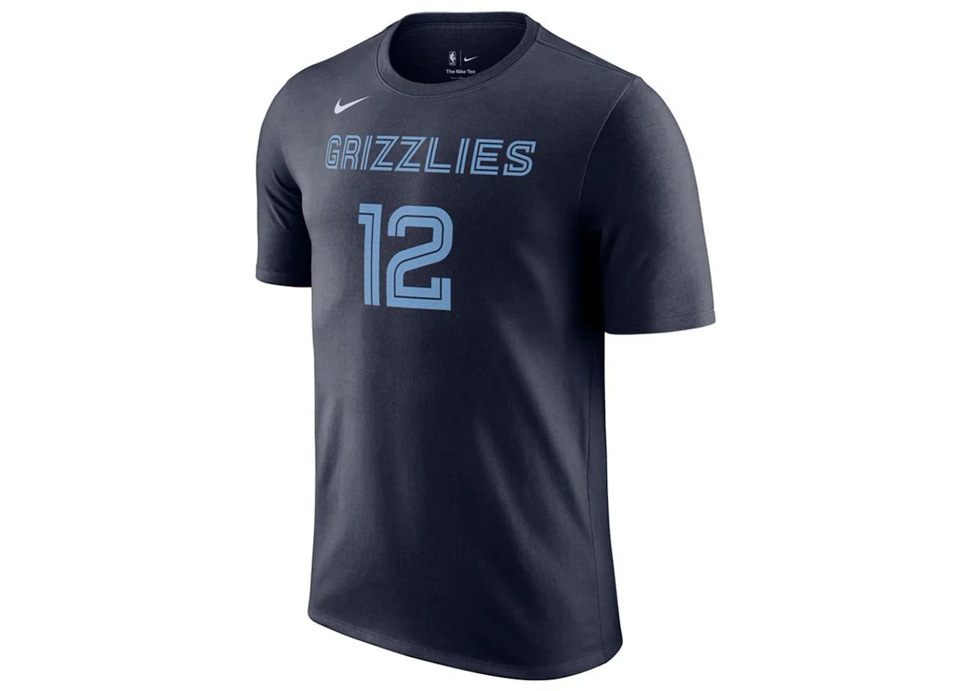 Nike NBA Memphis Grizzlies Ja Morant T-shirt Dark Blue/Light Blue