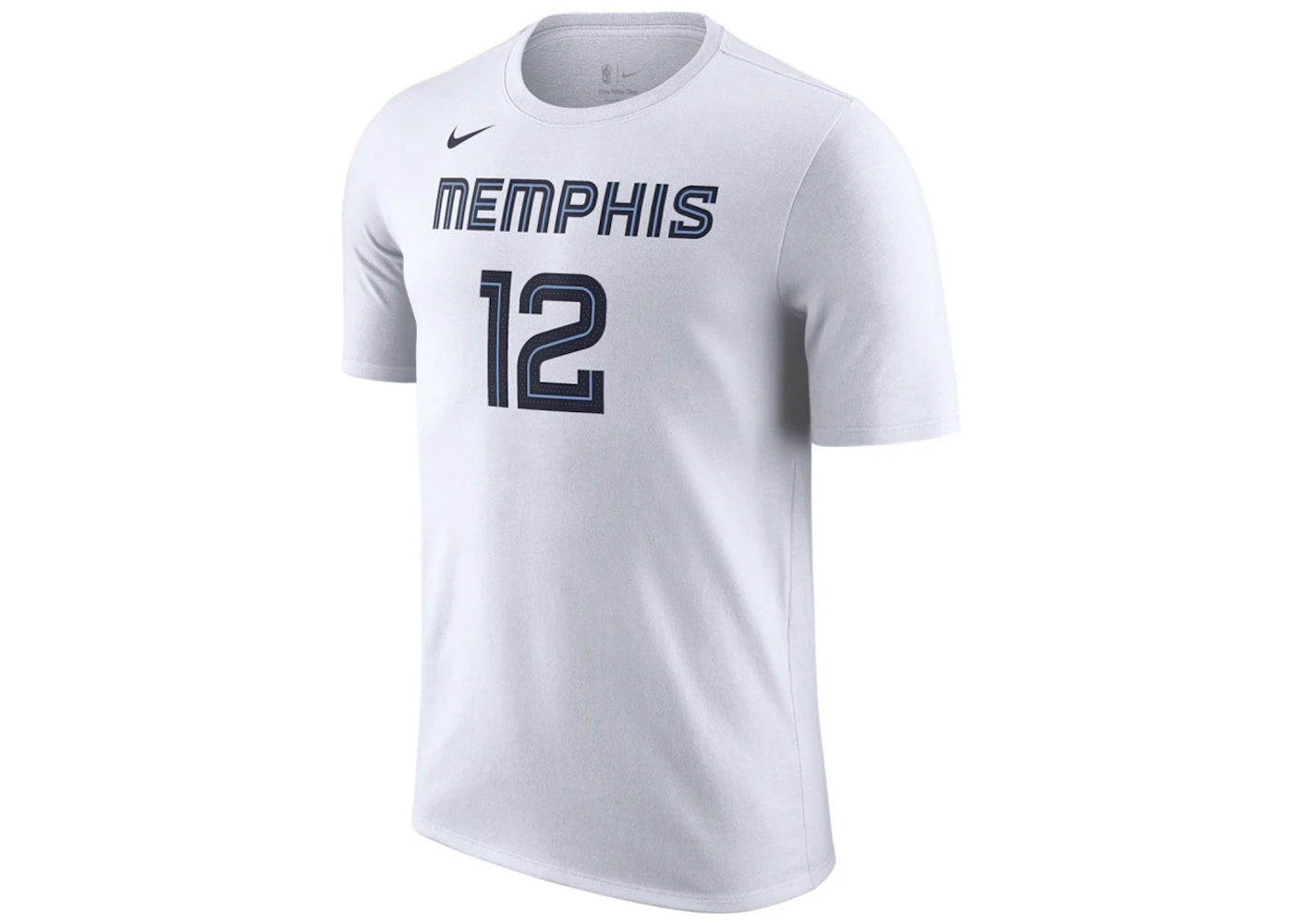 Nike NBA Memphis Grizzlies Ja Morant T-shirt White/Blue