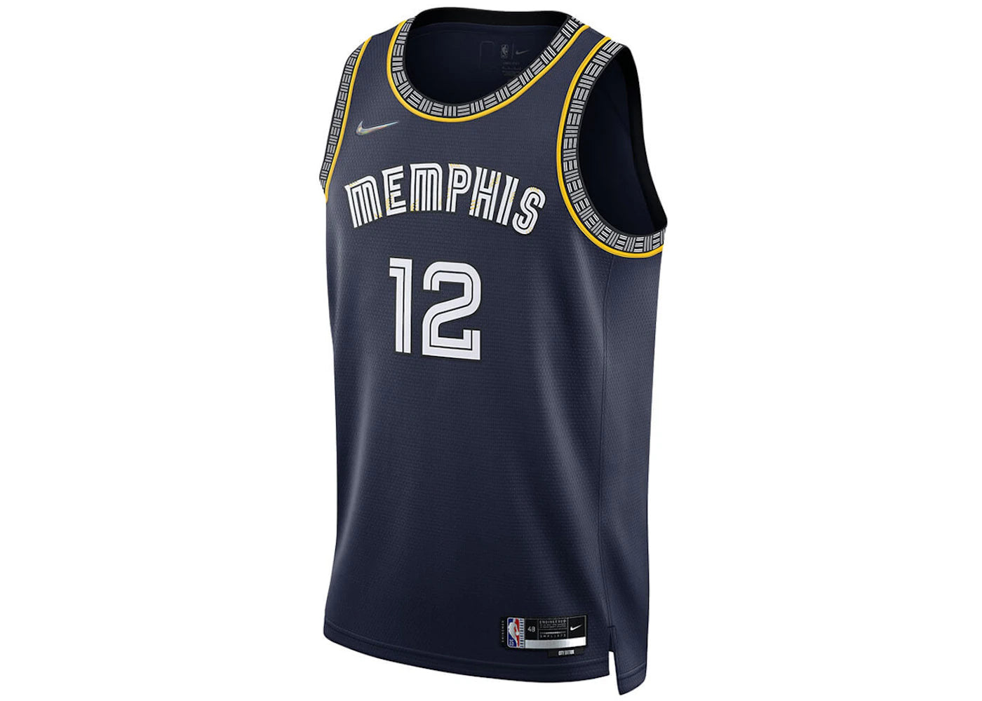 Nike NBA Memphis Grizzlies Morant City Edition Swingman Jersey Navy