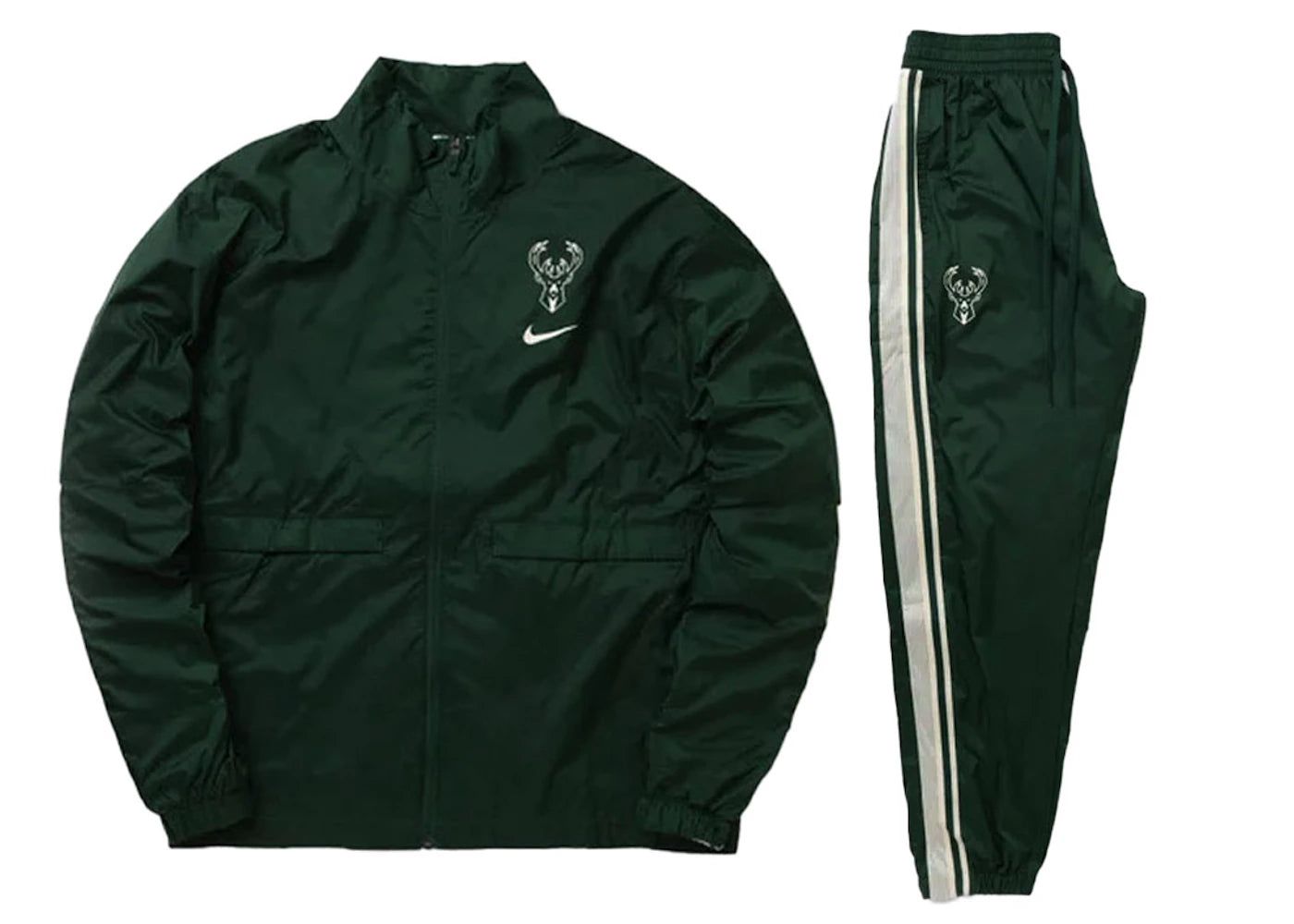 Nike NBA Milwaukee Bucks Courtside Retro Tracksuit Green