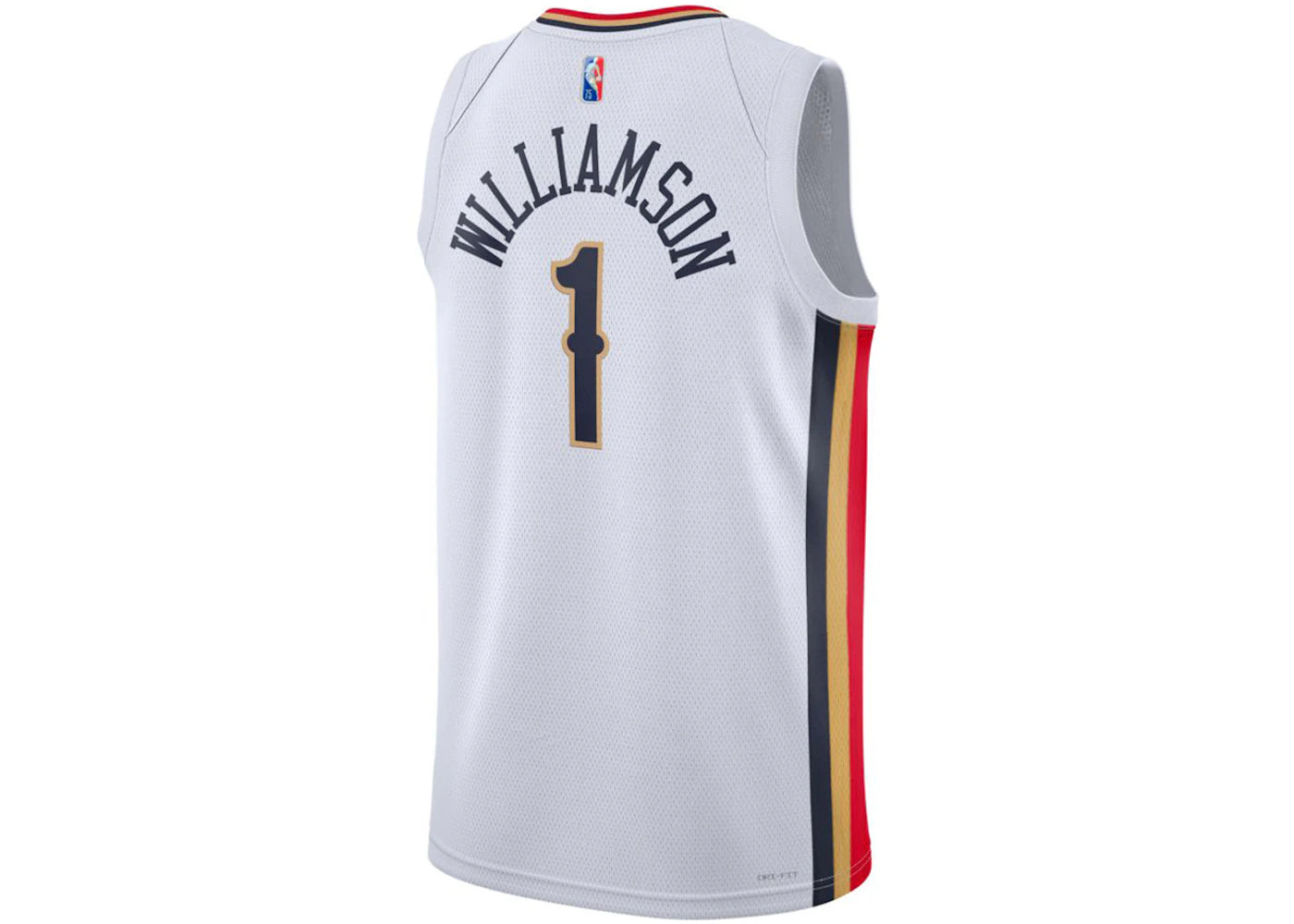 Nike NBA New Orleans Pelicans Zion Williamson Jersey White