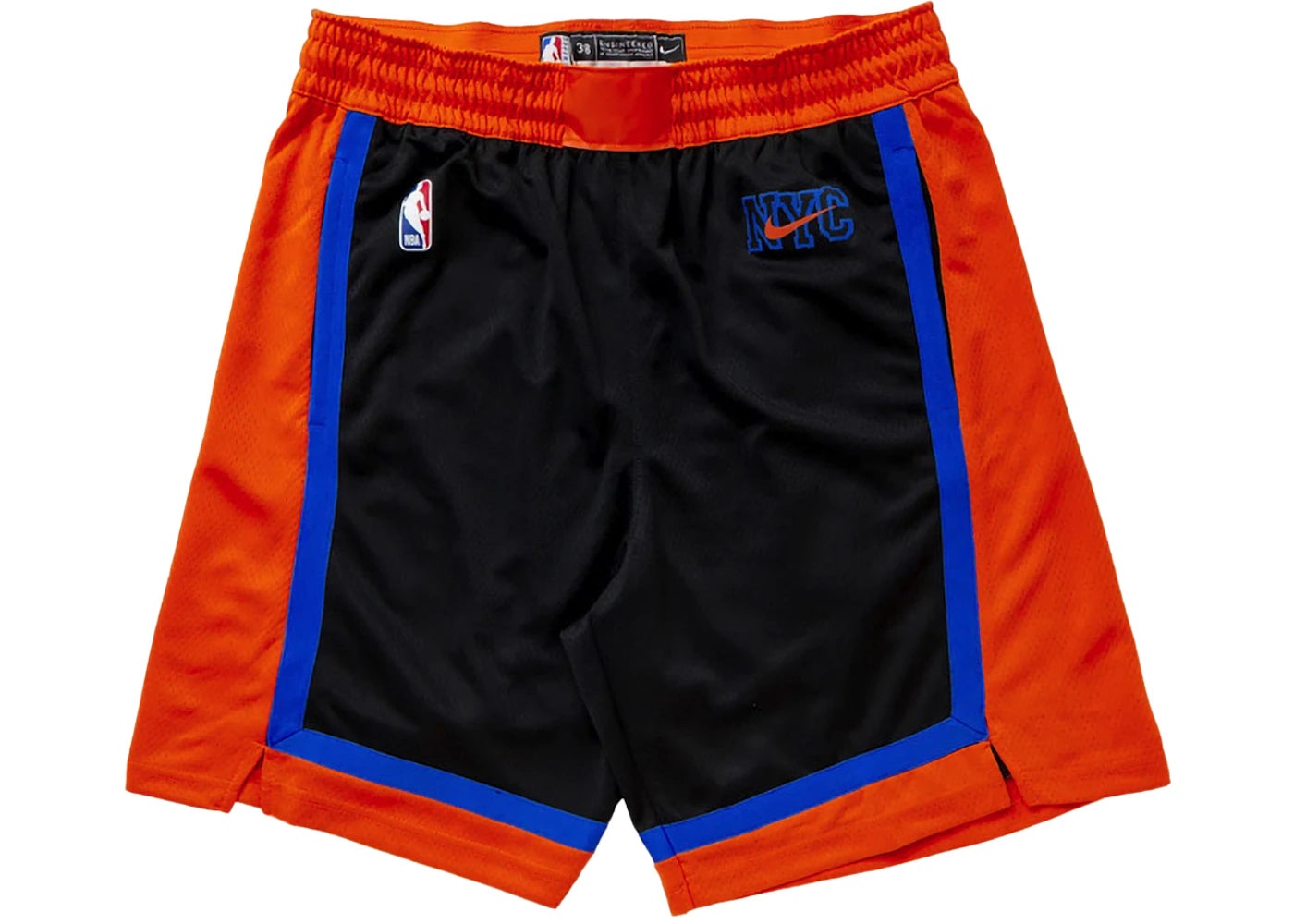 Nike NBA Ney York Knicks City Edition Swingman Shorts Black/Orange
