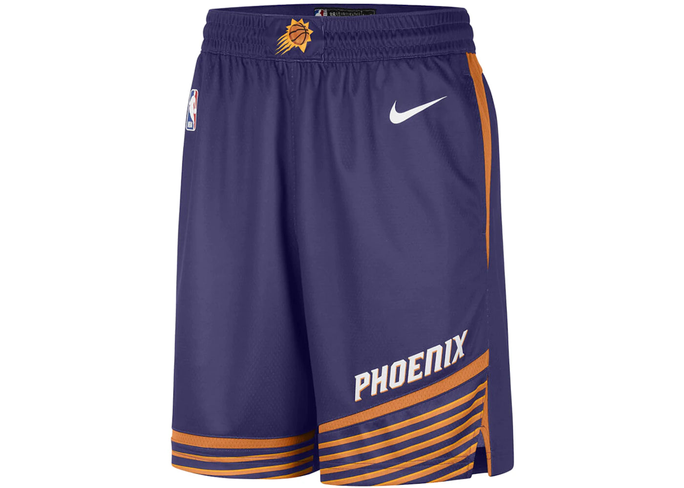 Nike NBA Phoenix Suns Icon Edition Swingman Dri-FIT Shorts Purple/White