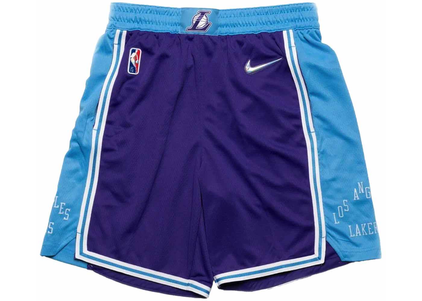 Nike NBA Swingman Los Angeles Lakers City Edition Dri-Fit Shorts Purple