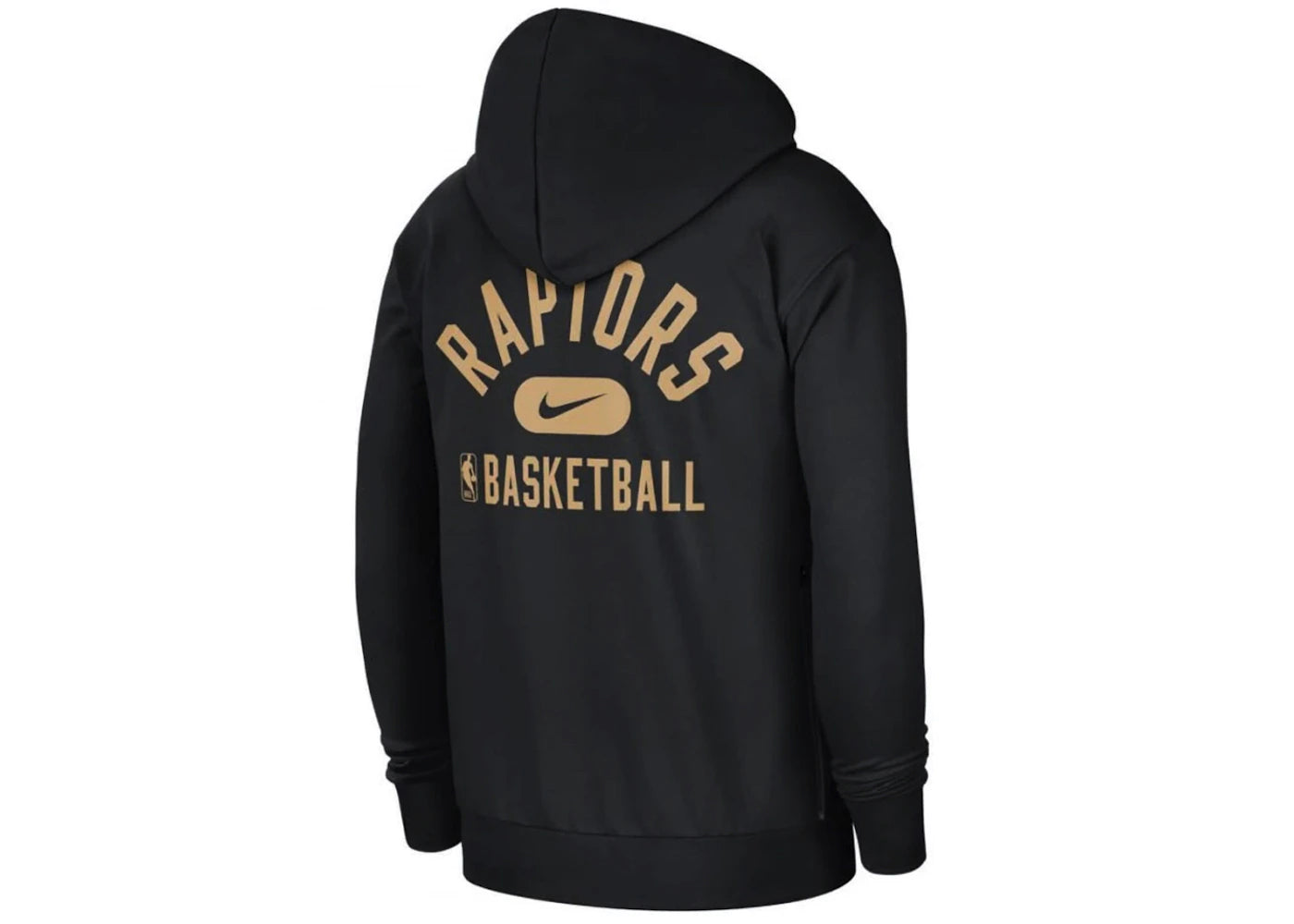 Nike NBA Toronto Raptors Courtside Full-Zip Fleece Hoodie Black