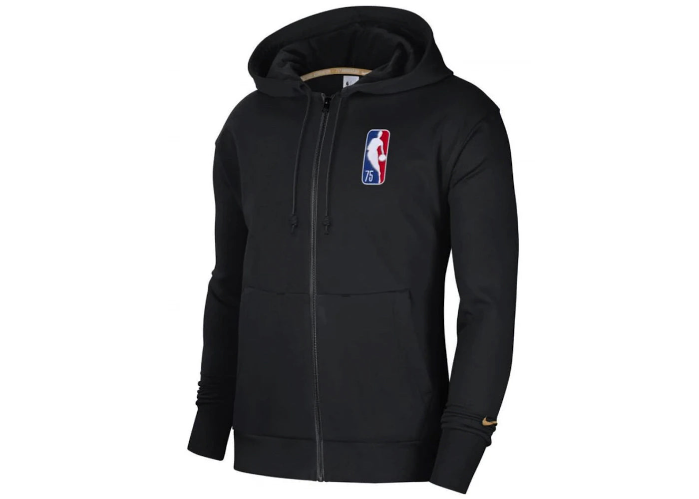 Nike NBA Toronto Raptors Courtside Full-Zip Fleece Hoodie Black