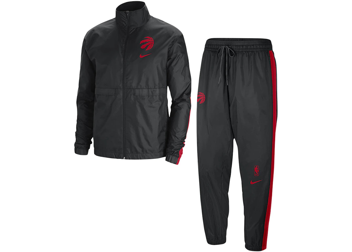 Nike NBA Toronto Raptors Courtside Tracksuit Black/University Red