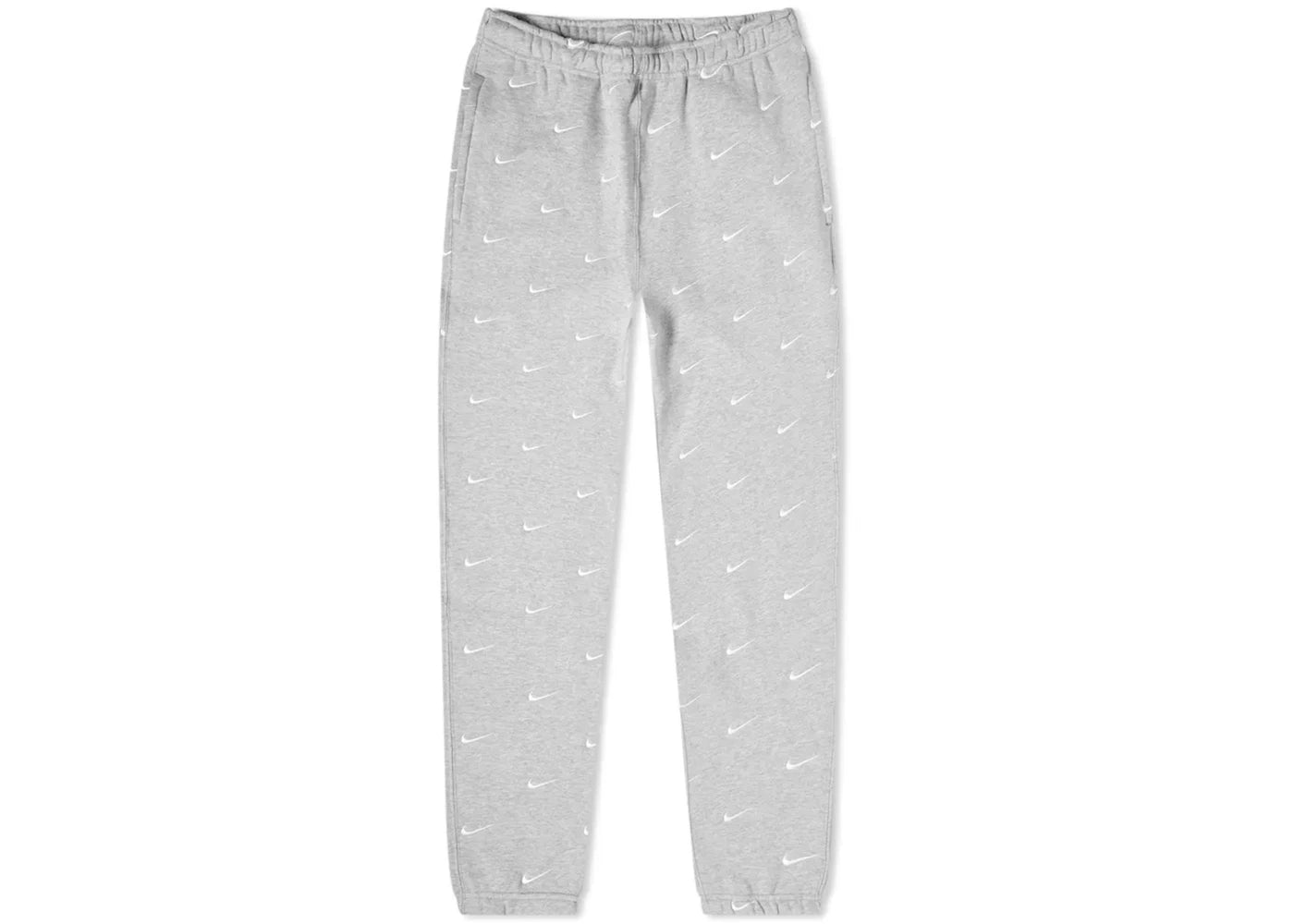 Nike NRG All Over Swoosh Logo Pants Grey Heather/White