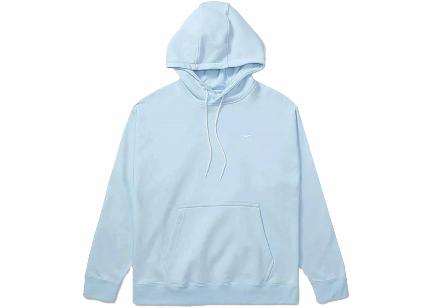 Nike NRG Solo Swoosh Fleece Hoodie Celestine Blue/White