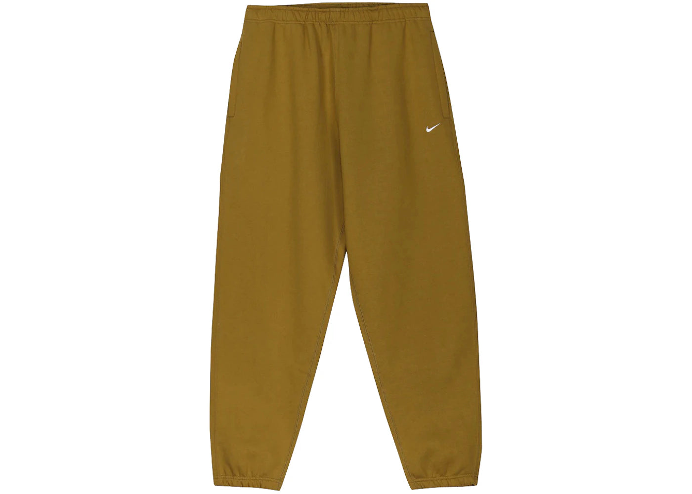 Nike NRG Solo Swoosh Fleece Pant Desert Moss/White