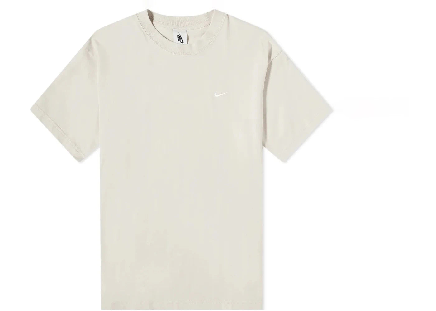 Nike NRG Solo Swoosh T-shirt Light Bone/White