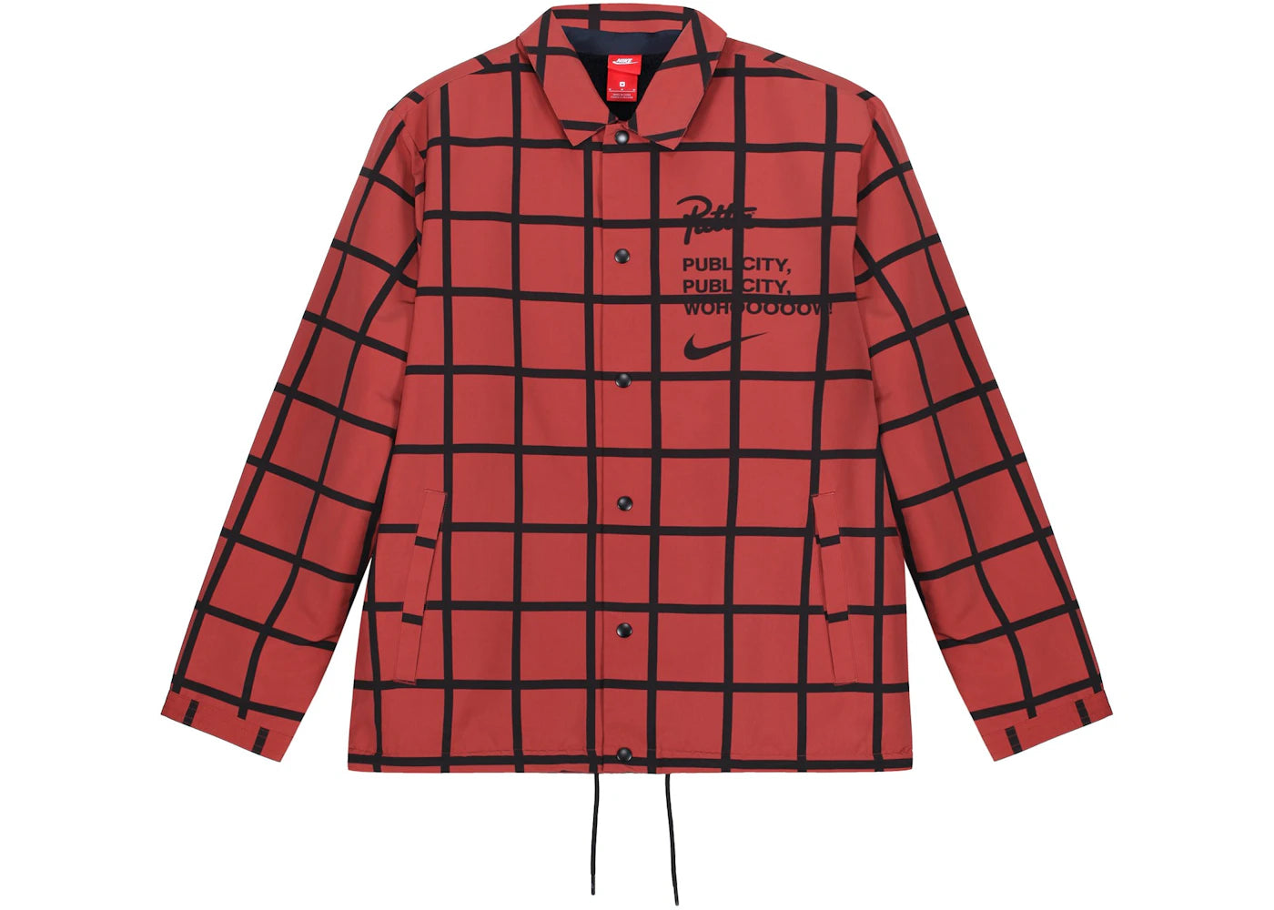 Nike NSW Patta Coaches Jacket Mars Stone
