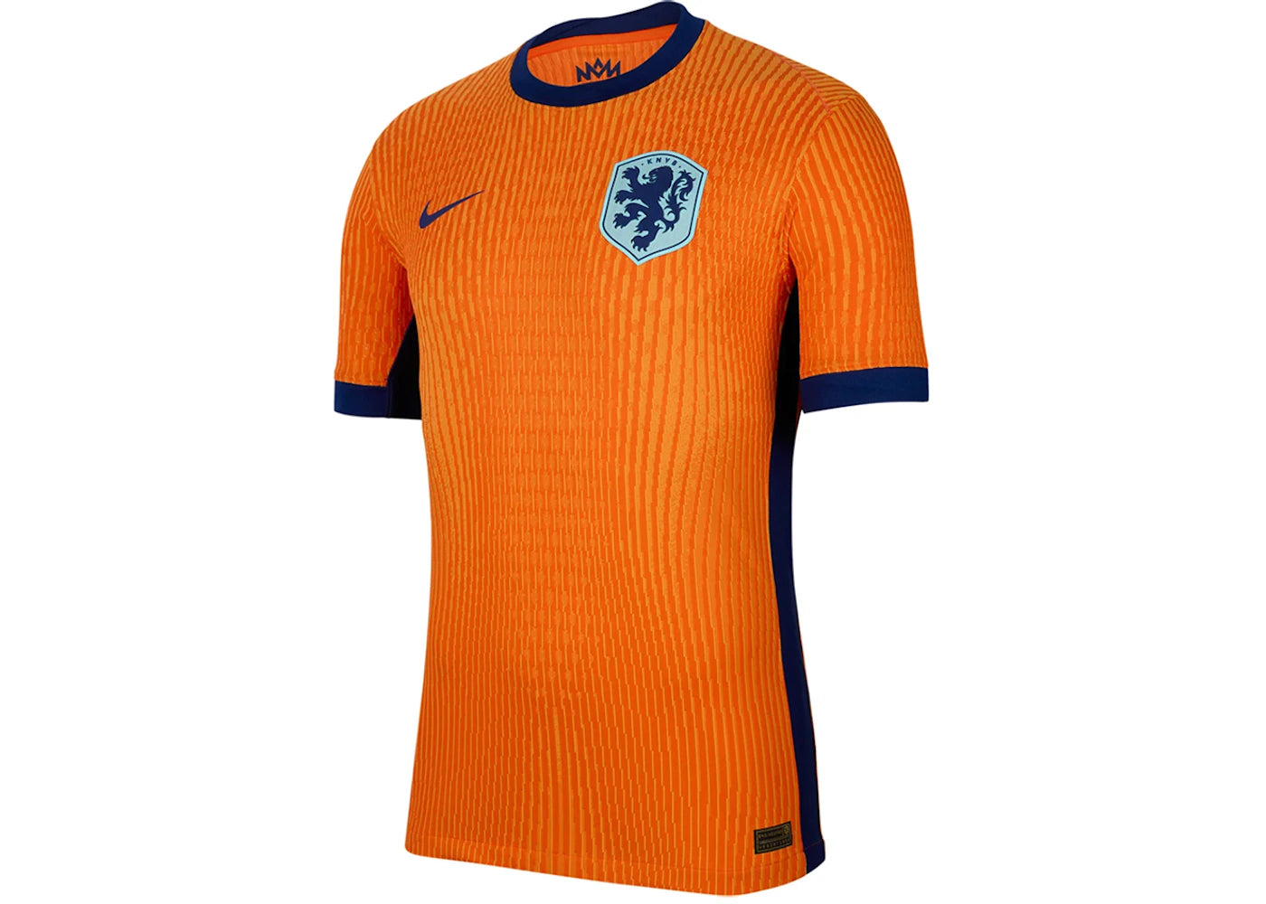 Nike Netherlands 2024/25 Match Home ADV Authentic Jersey Safety Orange/Blue Void/Copa/Blue Void