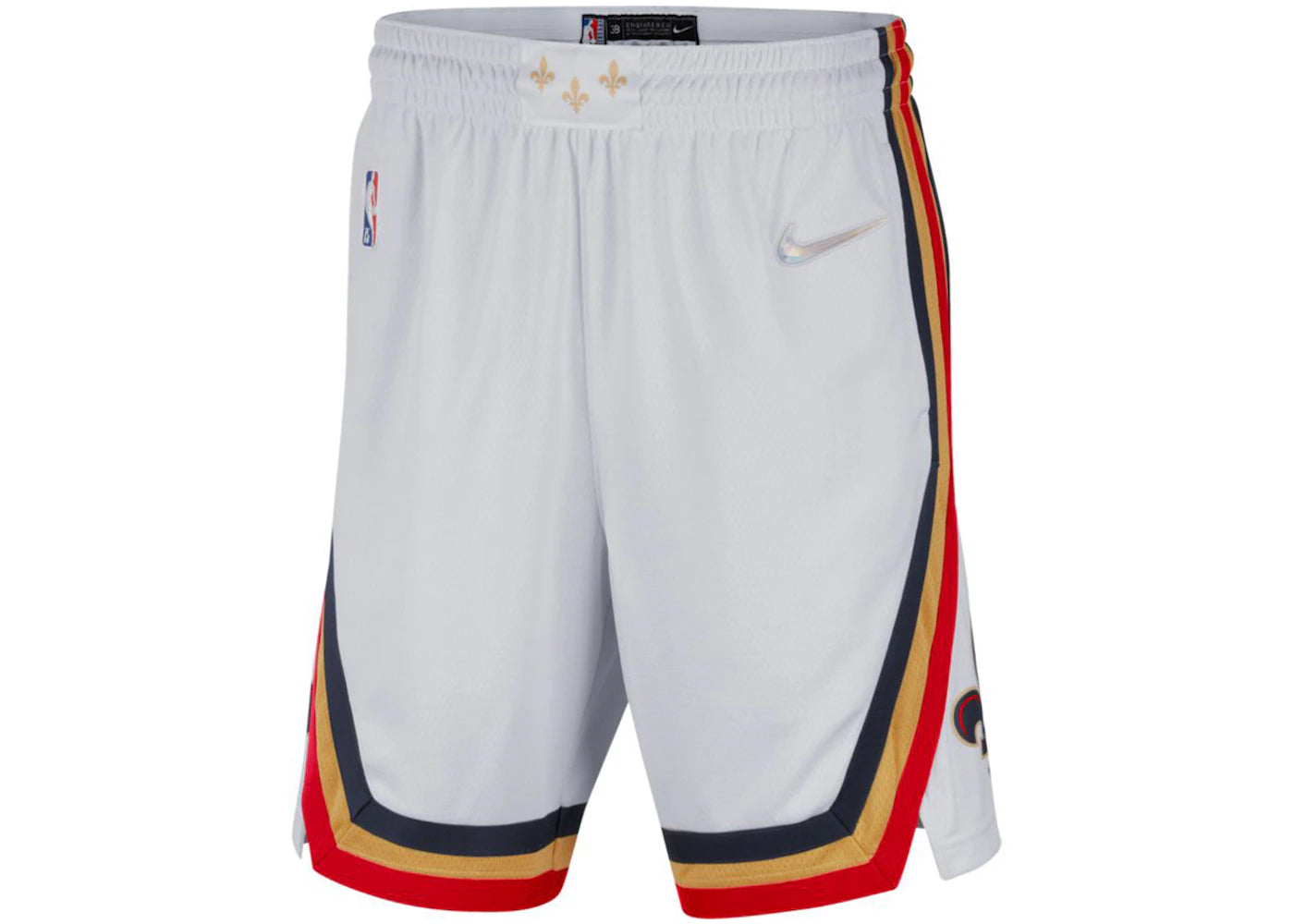 Nike New Orleans City Edition Pelicans Shorts White