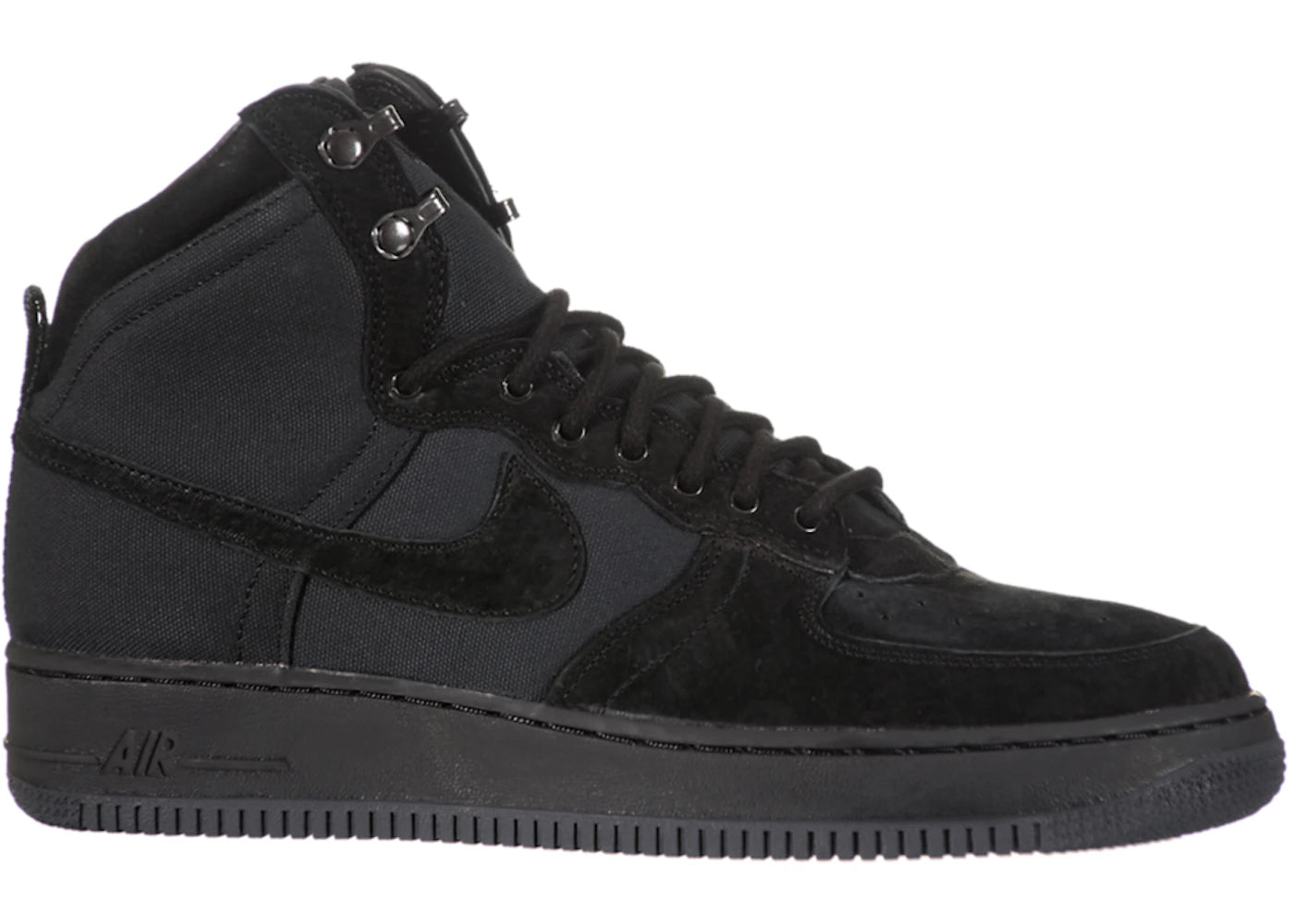 Nike Air Force 1 High Deconstructed Military Boot Black