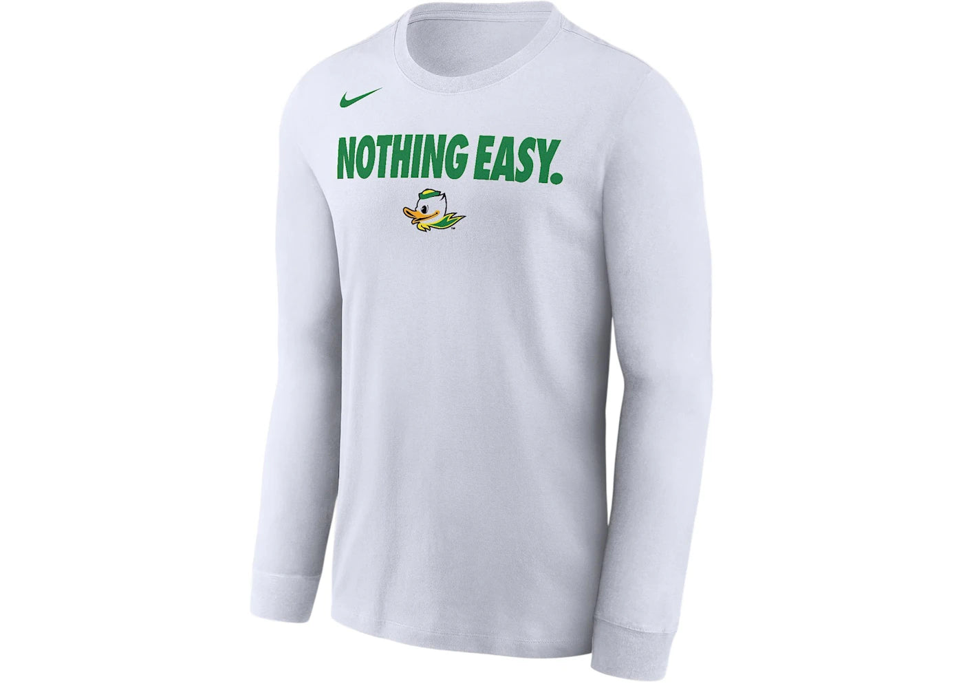Nike Oregon College Long-Sleeve T-Shirt White