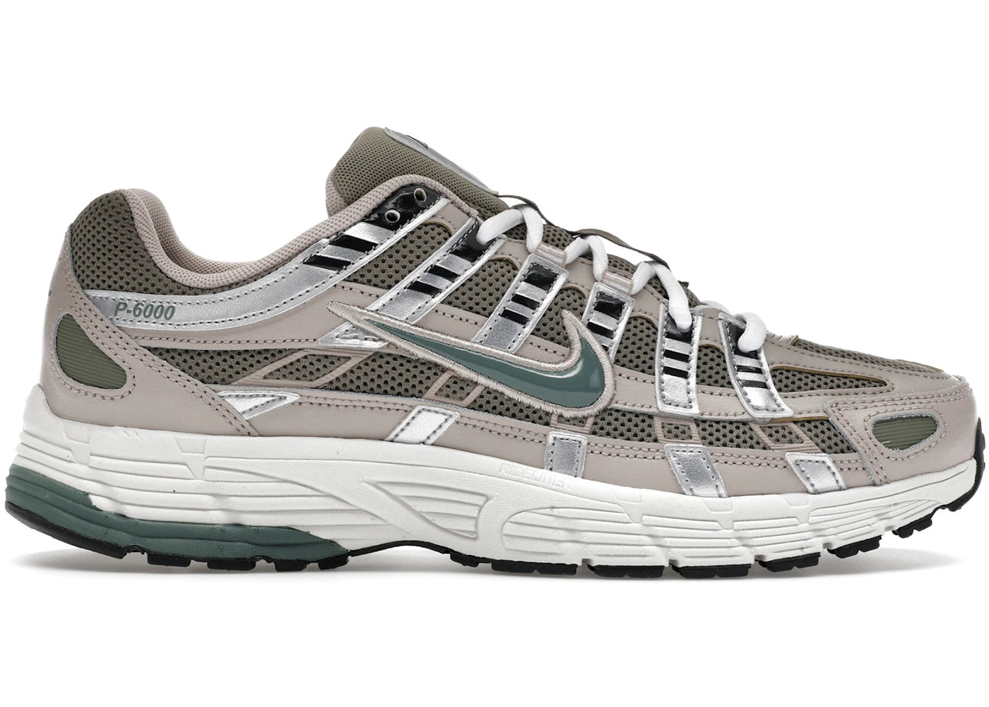 Nike P-6000 Cream Silver Clay Green