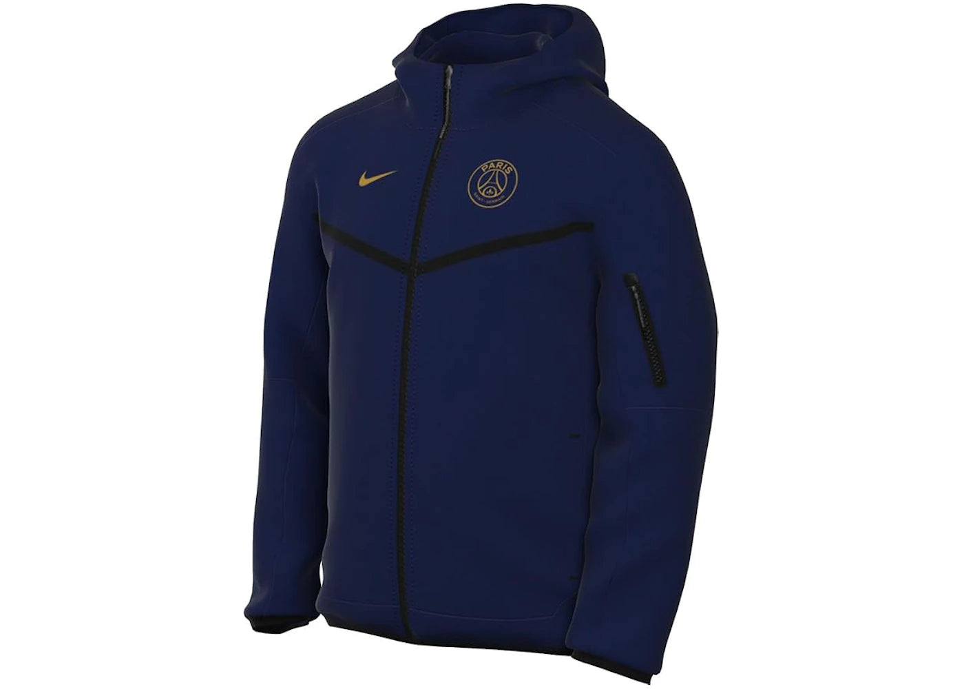 Nike PSG Sportswear Tech Fleece Hoodie Blue