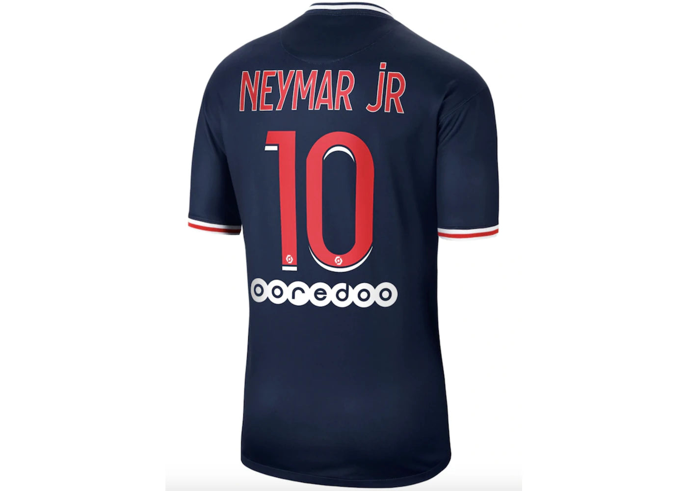 Nike Paris Saint-Germain Home Stadium Shirt 2020-21 with Neymar Jr 10 printing Jersey Blue