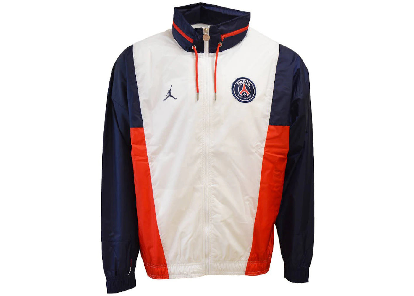 Nike Paris Saint Germain Hooded Jacket White/Midnight Navy/Red