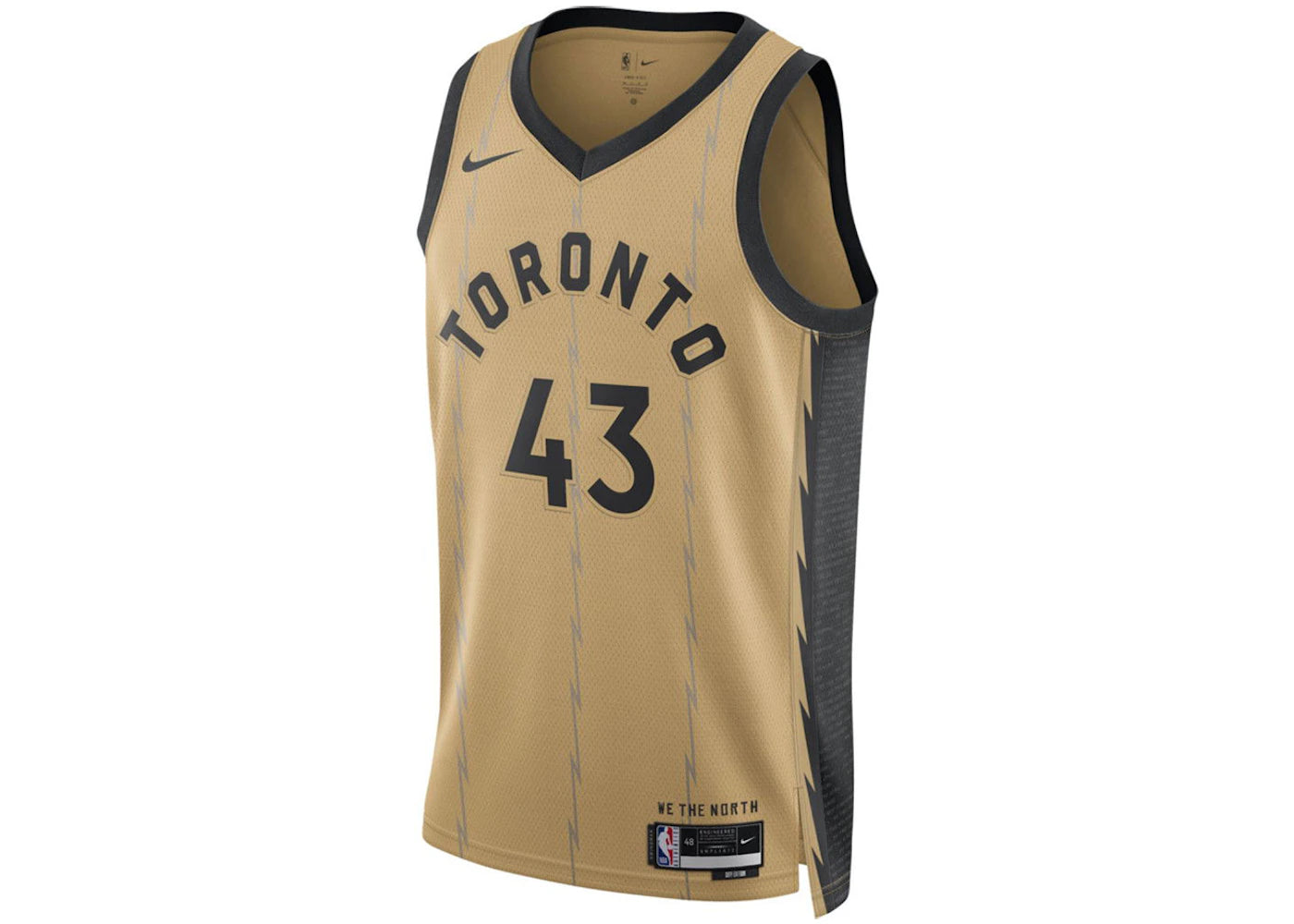 Nike Pascal Siakam Toronto Raptors Jersey Beige