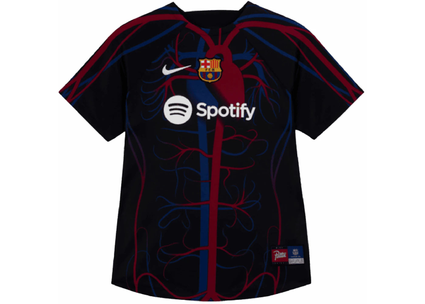 Nike Patta x FC Barcelona Women's Academy Dri-Fit Soccer Jersey Black