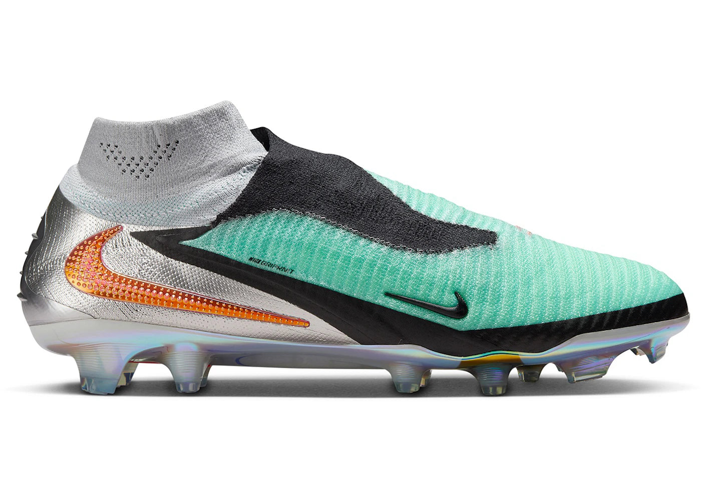 Nike Phantom 6 High Elite FG Chrome Black