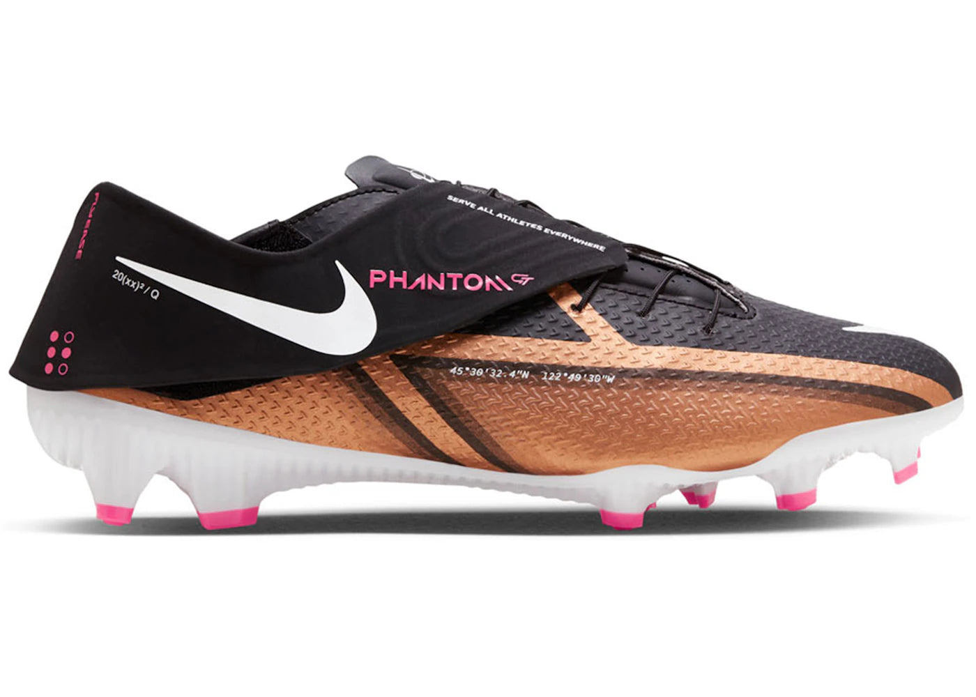 Nike Phantom GT2 Academy FlyEase MG Generation Pack Metallic Copper