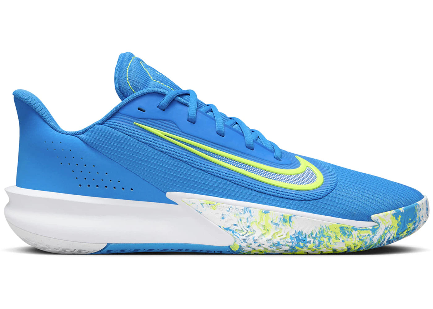 Nike Precision 7 Photo Blue Volt White