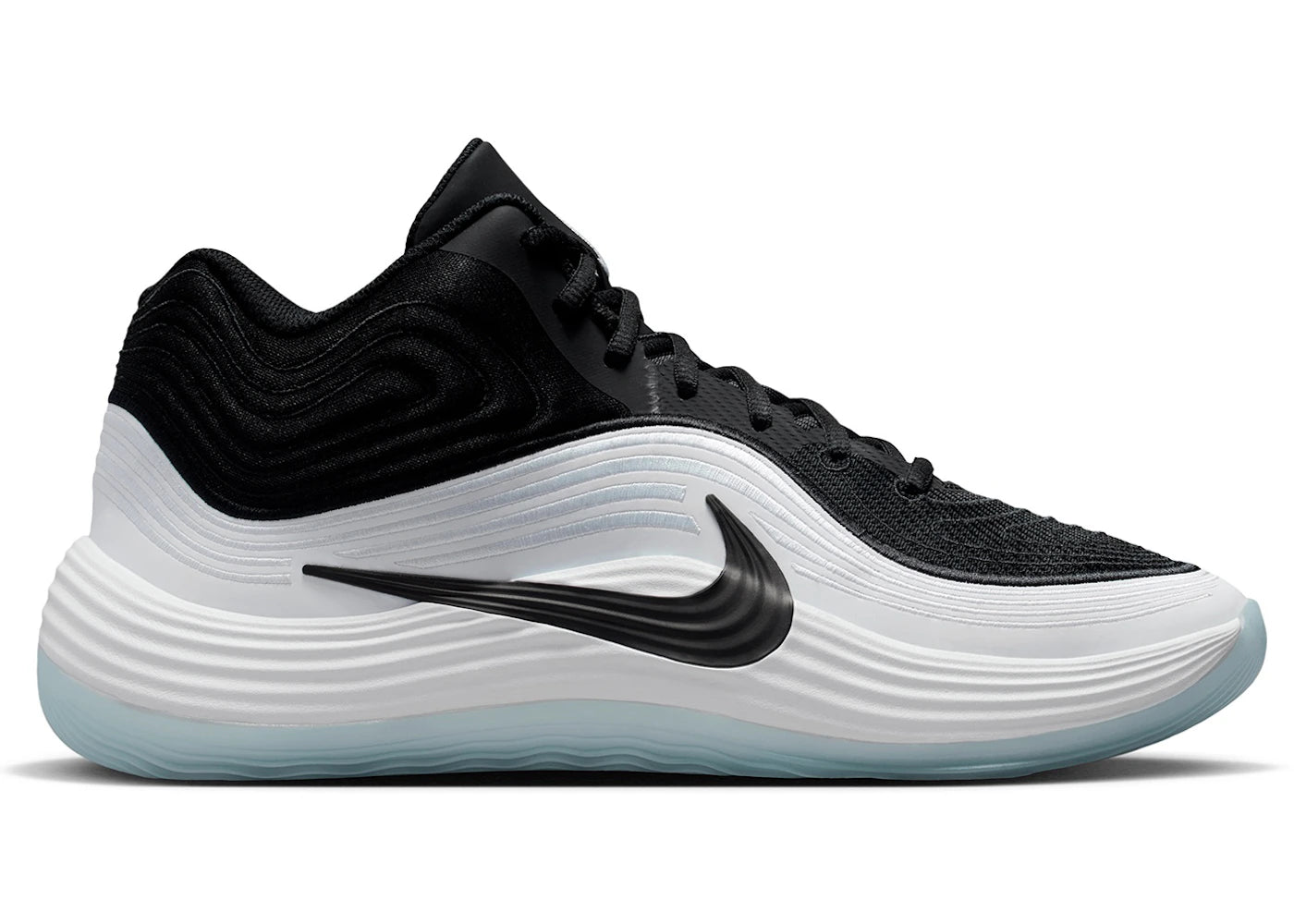 Nike Precision 8 Mid Black White Ice Blue