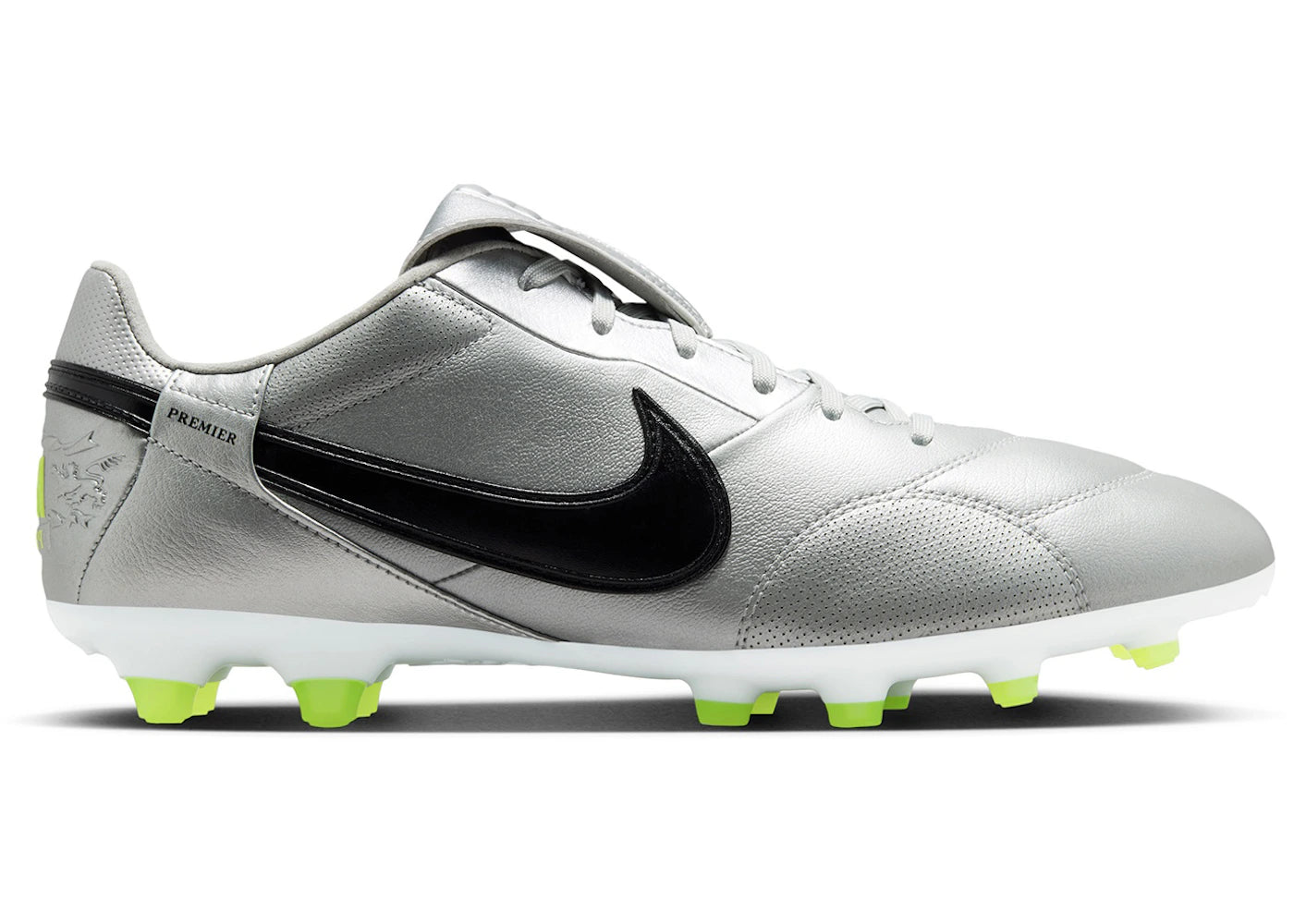 Nike Premier 3 Metallic Silver Volt