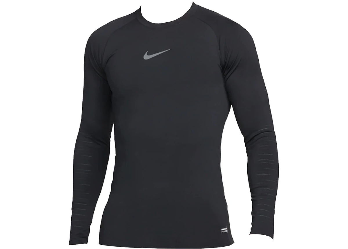 Nike Pro Dri-FIT ADV Long-Sleeve Training Top Black/Black/Iron Grey