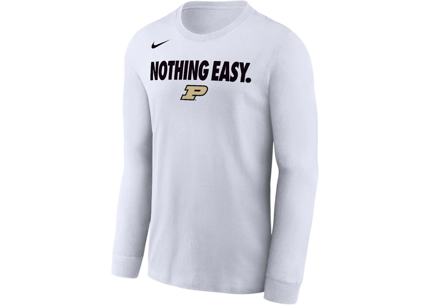 Nike Purdue College Long-Sleeve T-Shirt White
