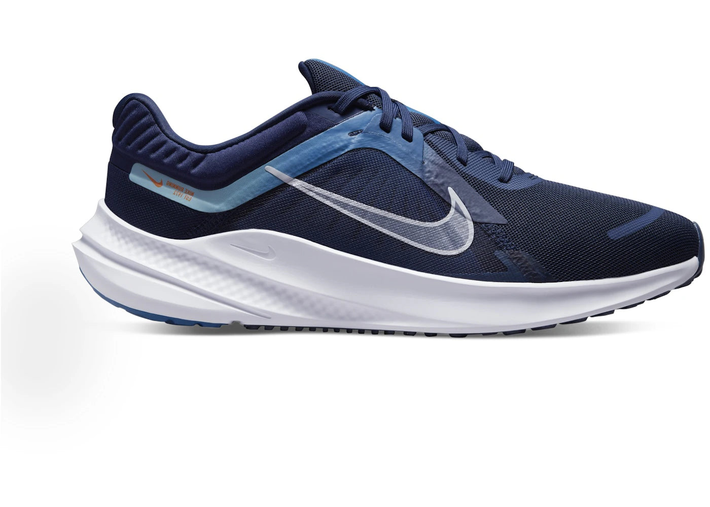 Nike Quest 5 Midnight Navy Dark Marina Blue Worn Blue Pure Platinum
