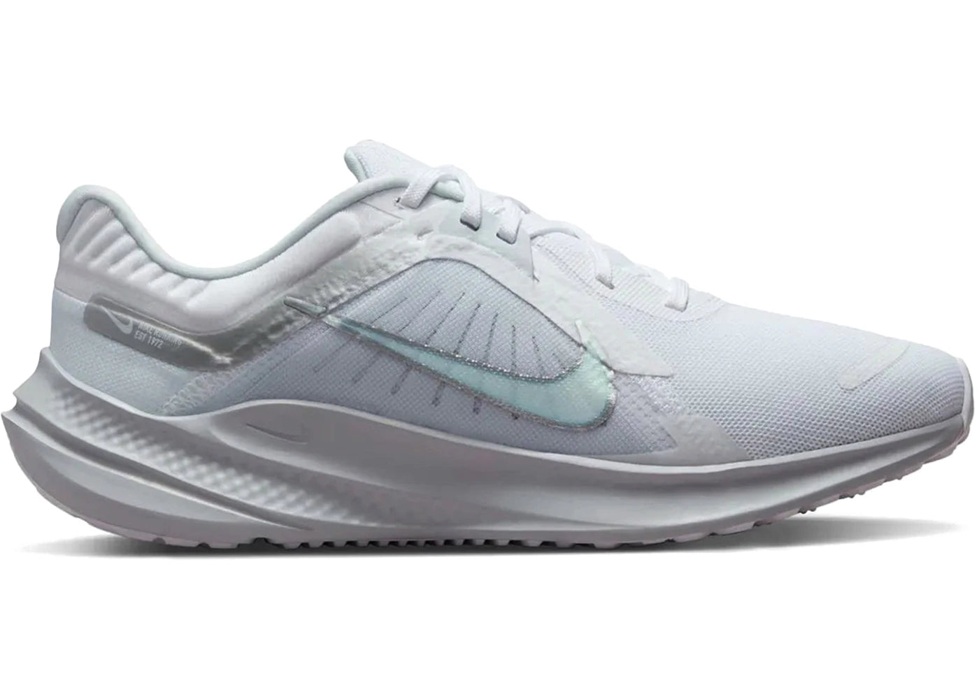 Nike Quest 5 White Metallic Silver (Women's)