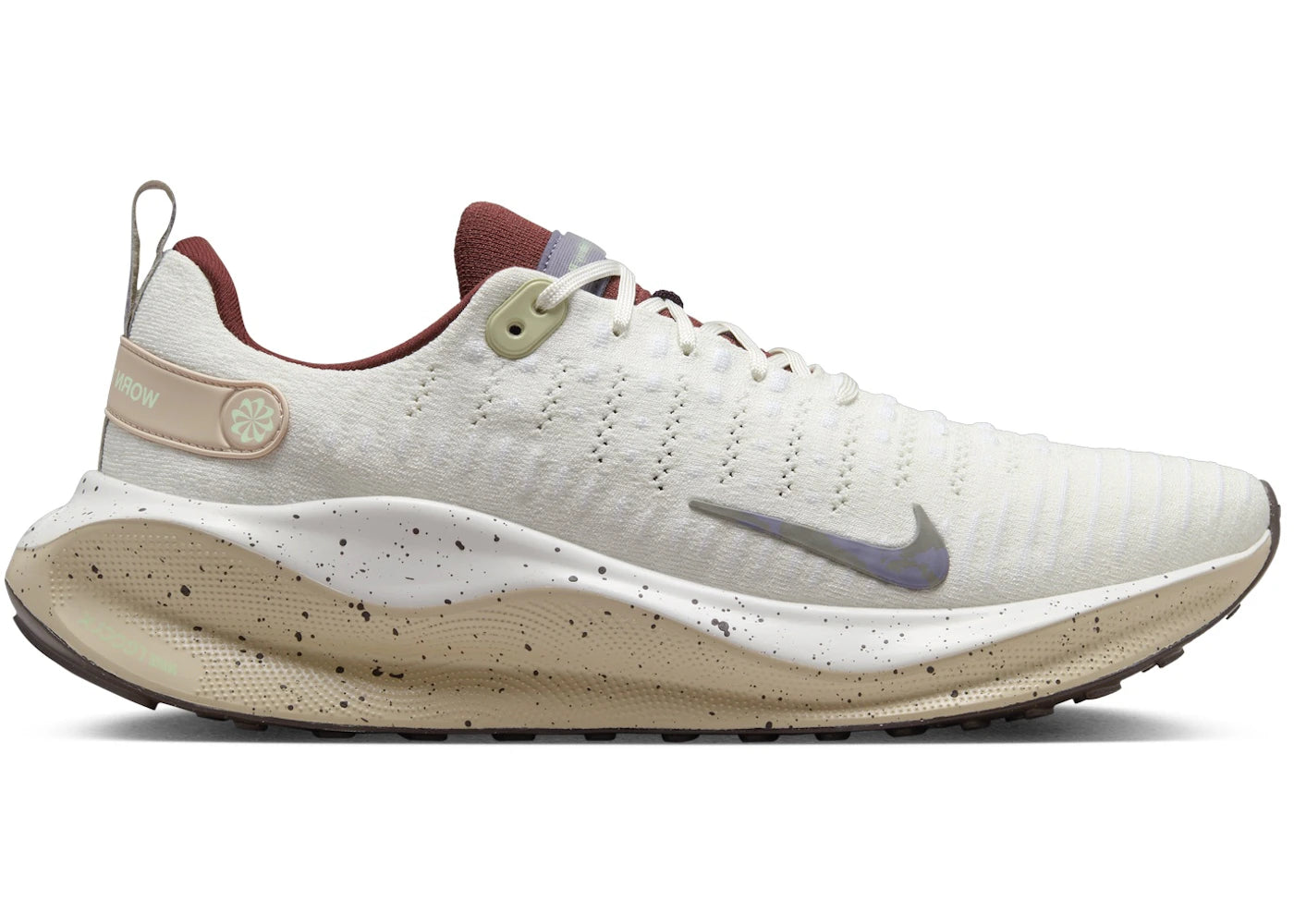 Nike React Infinity Run 4 Sail Sanddrift Earth Dark Stucco