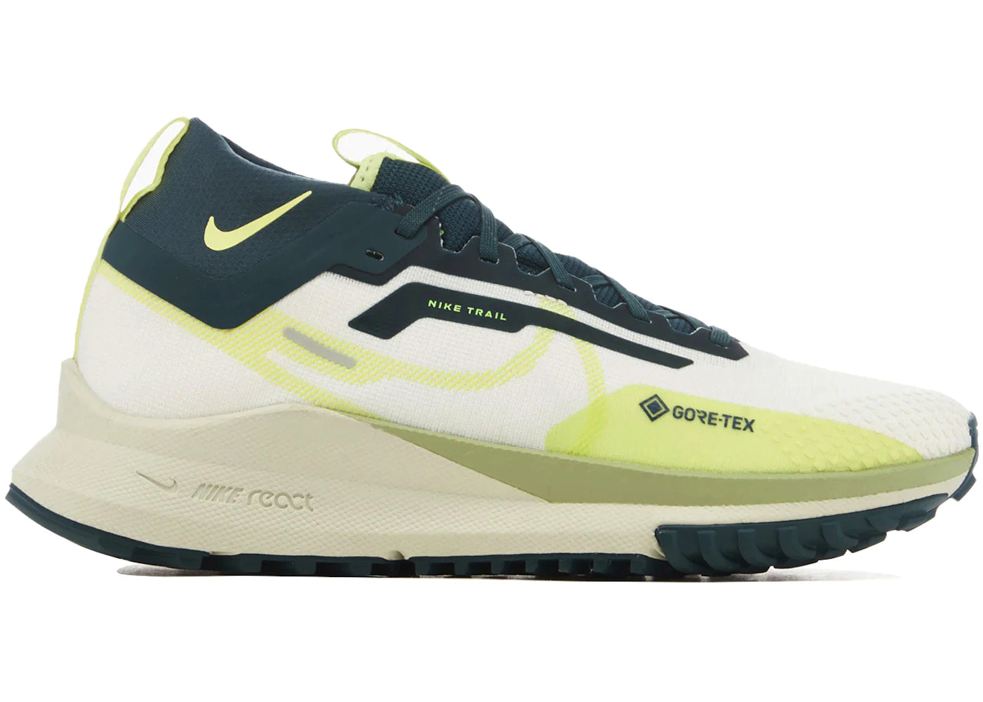 Nike React Pegasus Trail 4 Gore-Tex Sail Light Lemon Twist (Women's)