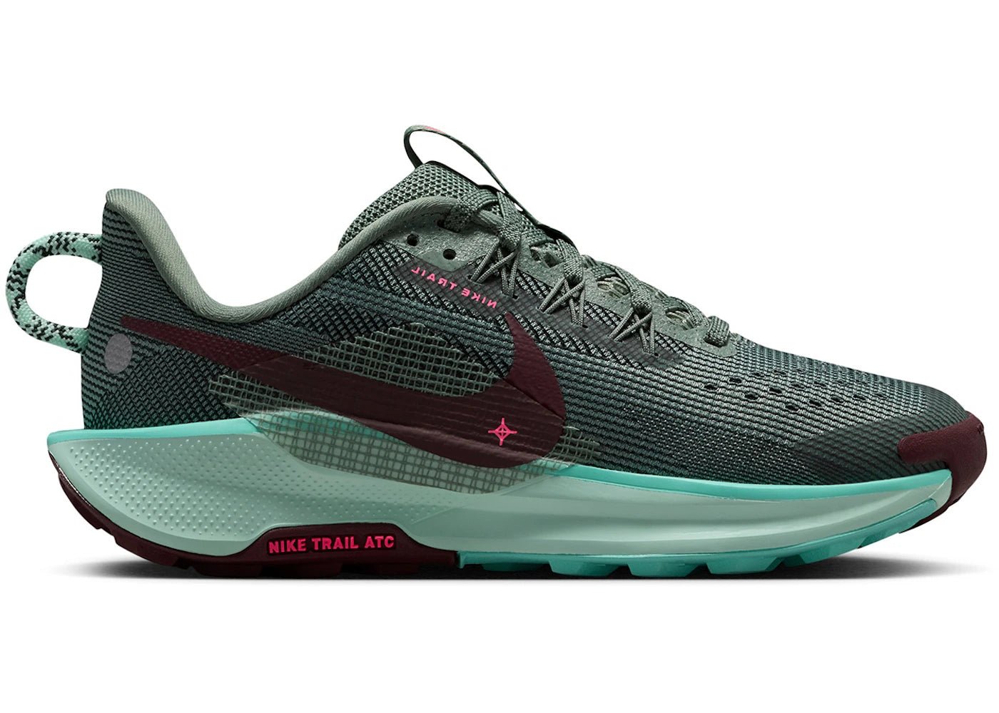 Nike React Pegasus Trail 5 Clay Green Seaweed Mint Foam (GS)