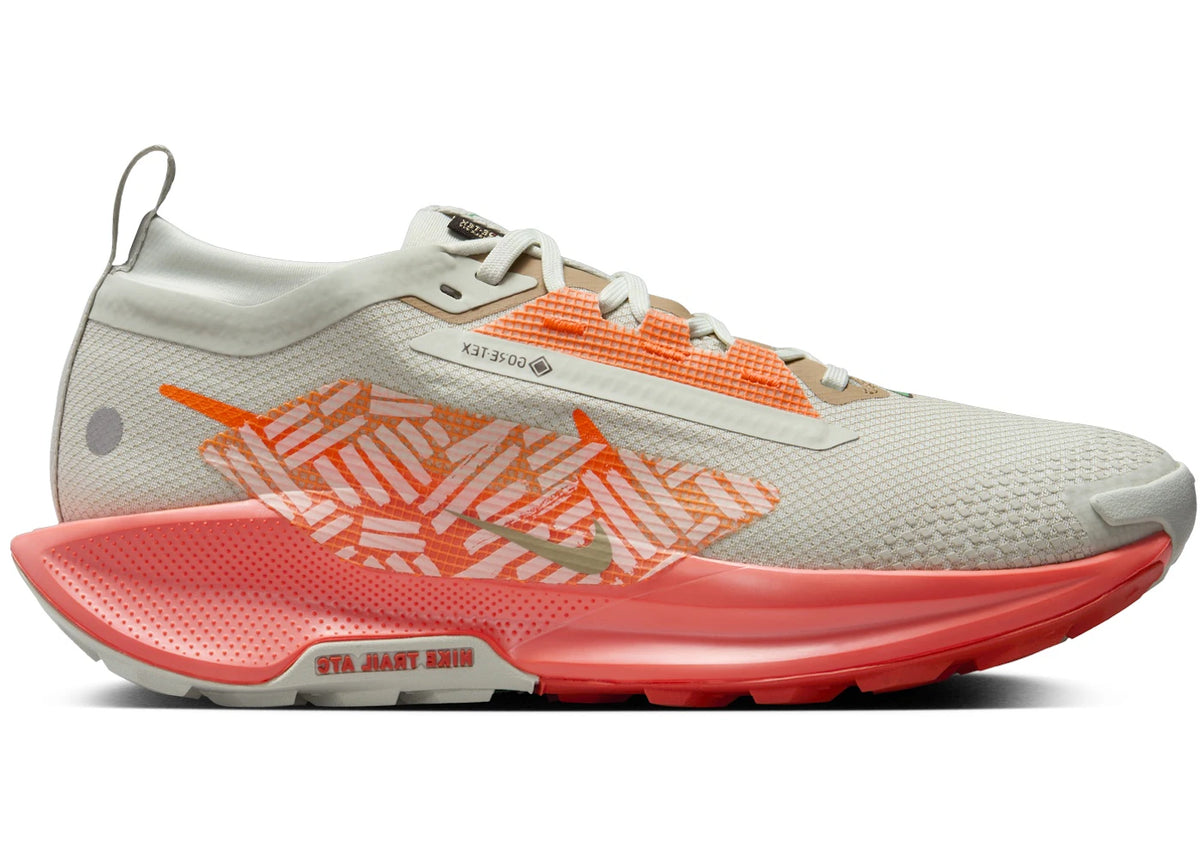 Nike React Pegasus Trail 5 Gore-Tex Light Silver Light Wild Mango Vintage Coral Hyper Crimson (Women's)