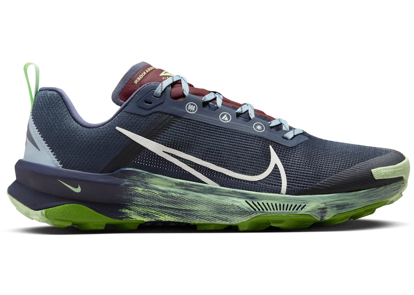 Nike React Terra Kiger 9 Thunder Blue Vapor Green Light Armory Blue Su ...