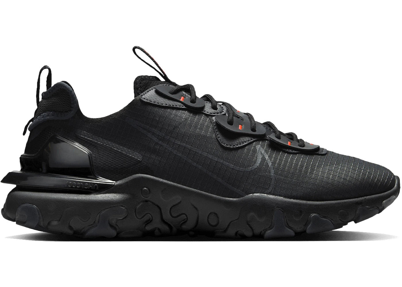 Nike React Vision Black Bright Crimson – Side Kicks