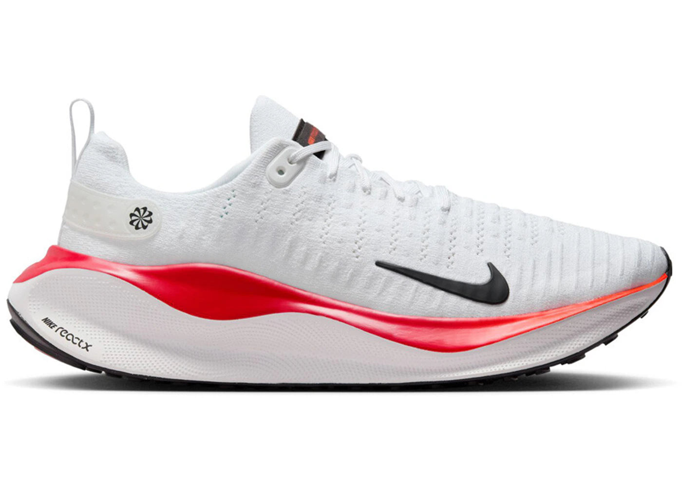 Nike ReactX Infinity Run 4 White Bright Crimson Black