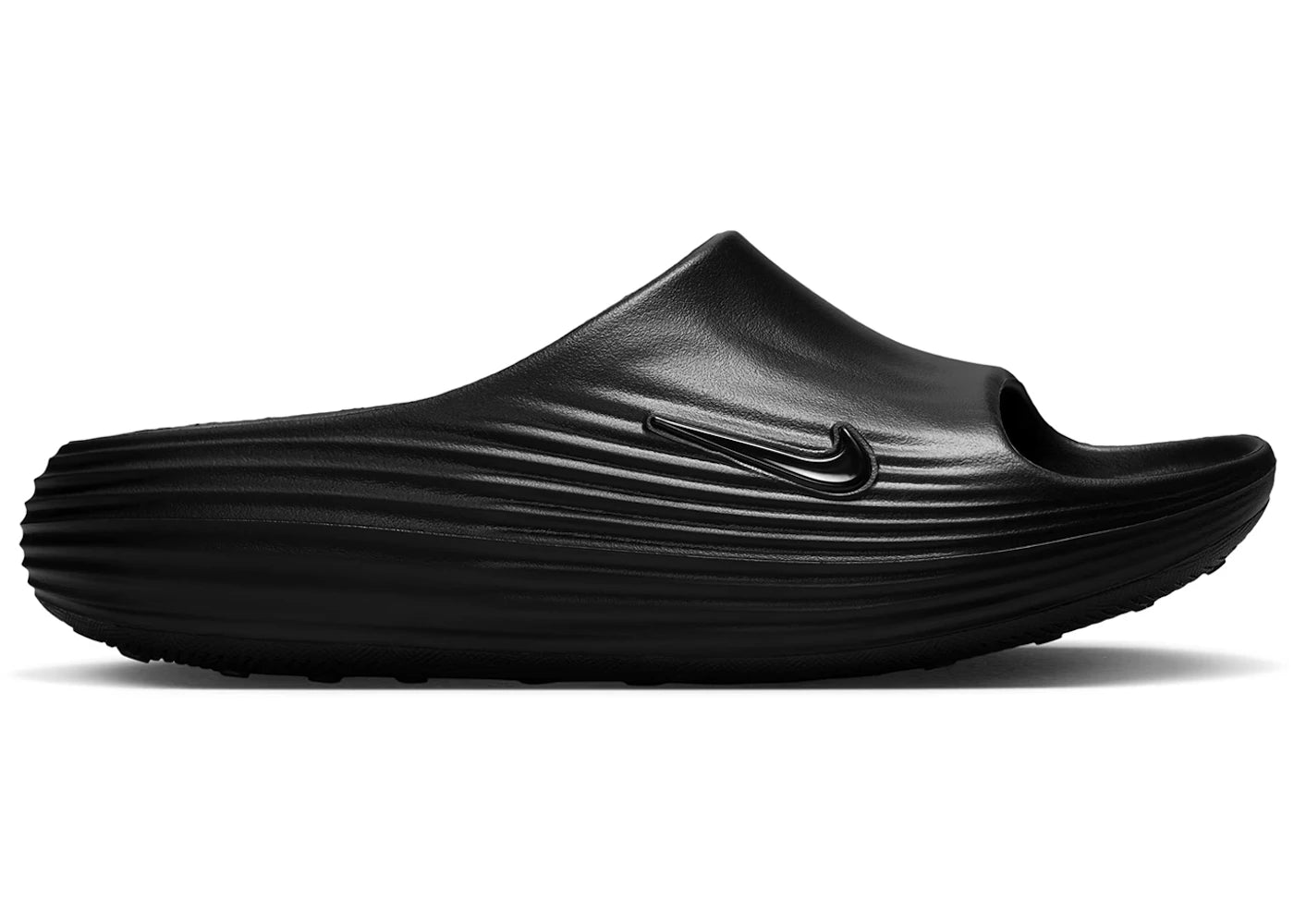 Nike ReactX Rejuven8 Slide Triple Black (Women's)