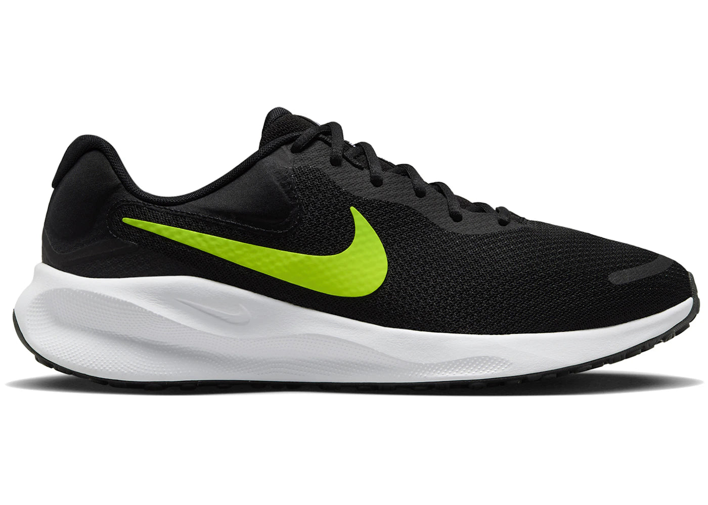Nike Revolution 7 Black White Volt