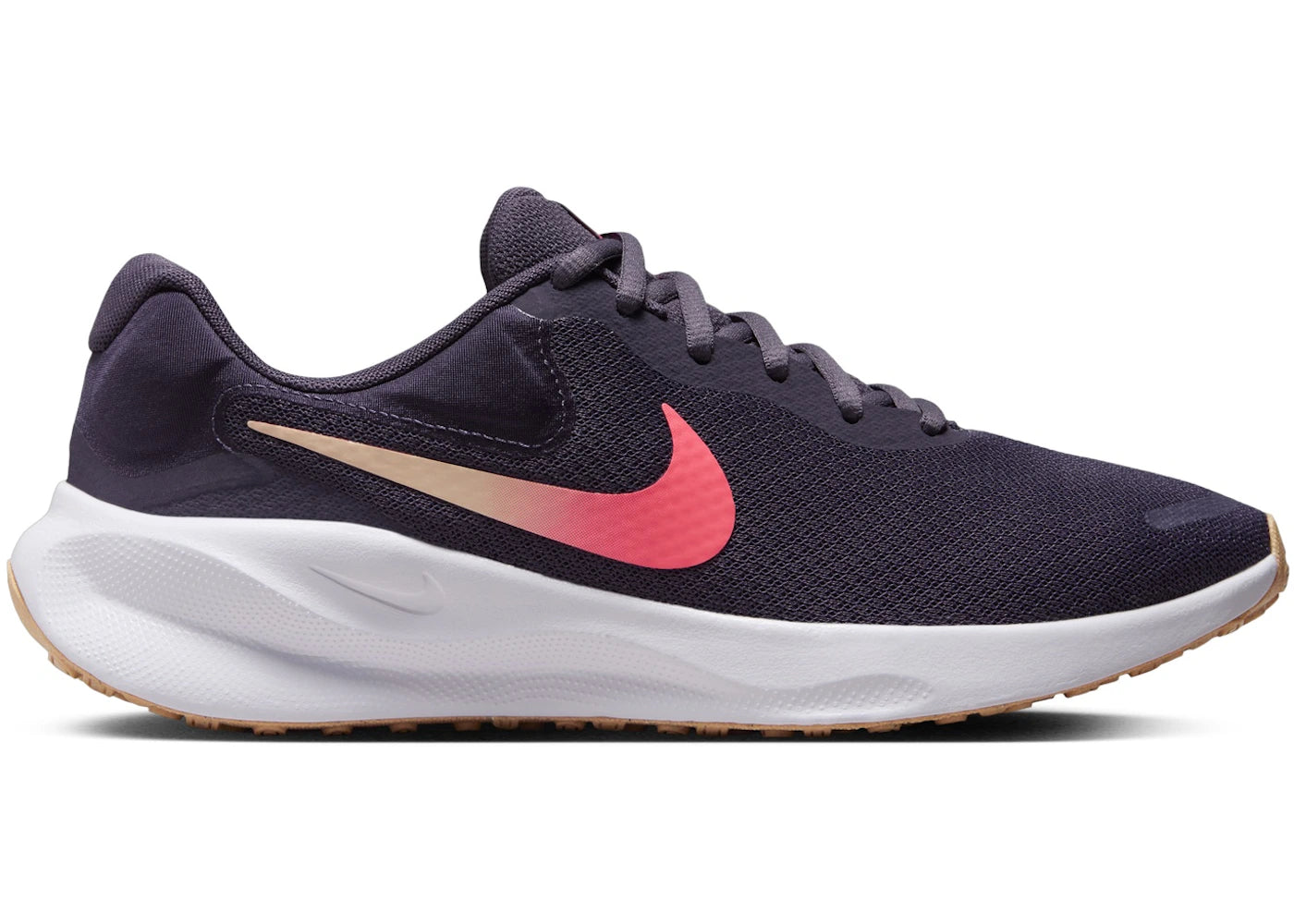 Nike Revolution 7 Dark Raisin White Hot Punch Crimson Tint (Women's)