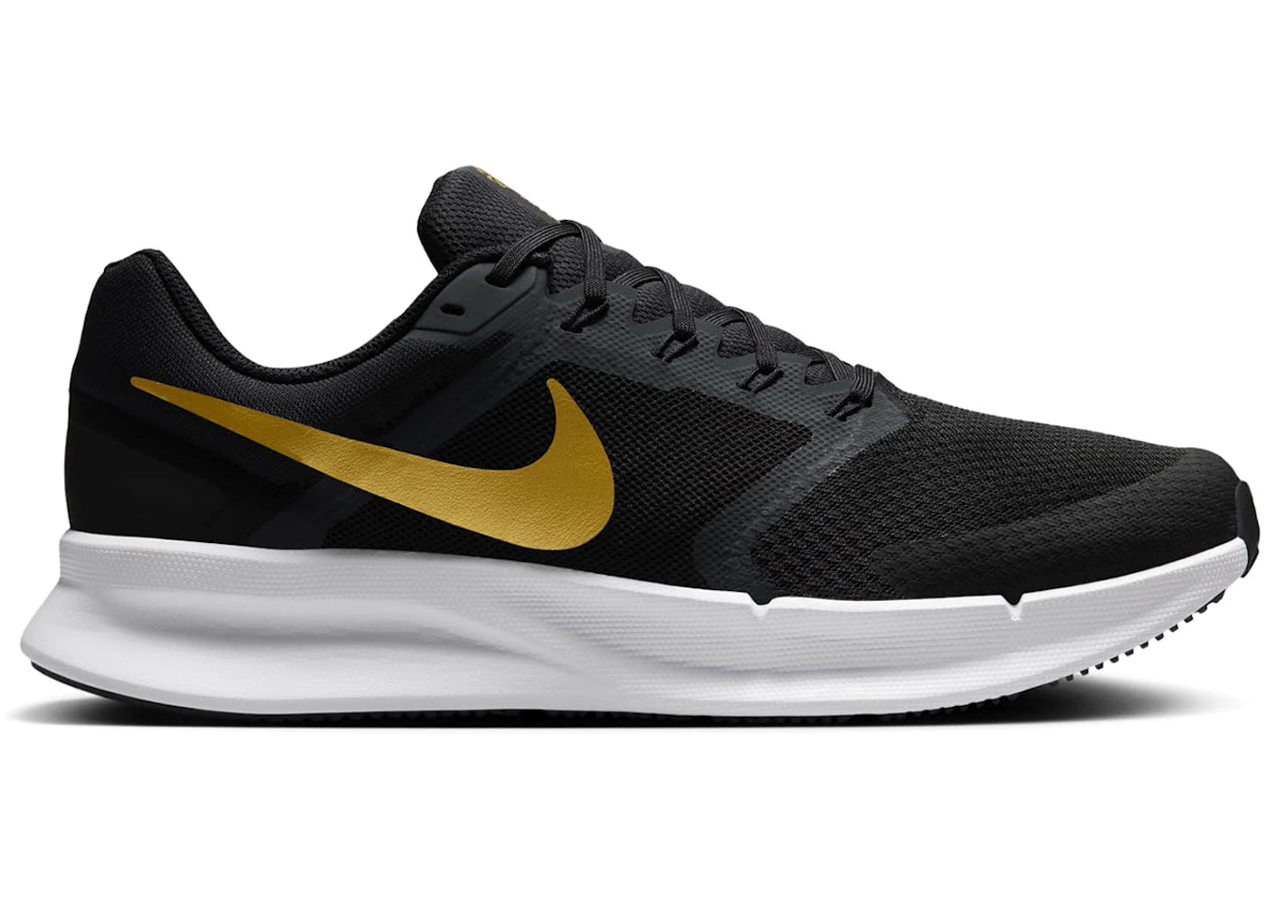 Nike Run Swift 3 Black Anthracite White Metallic Gold