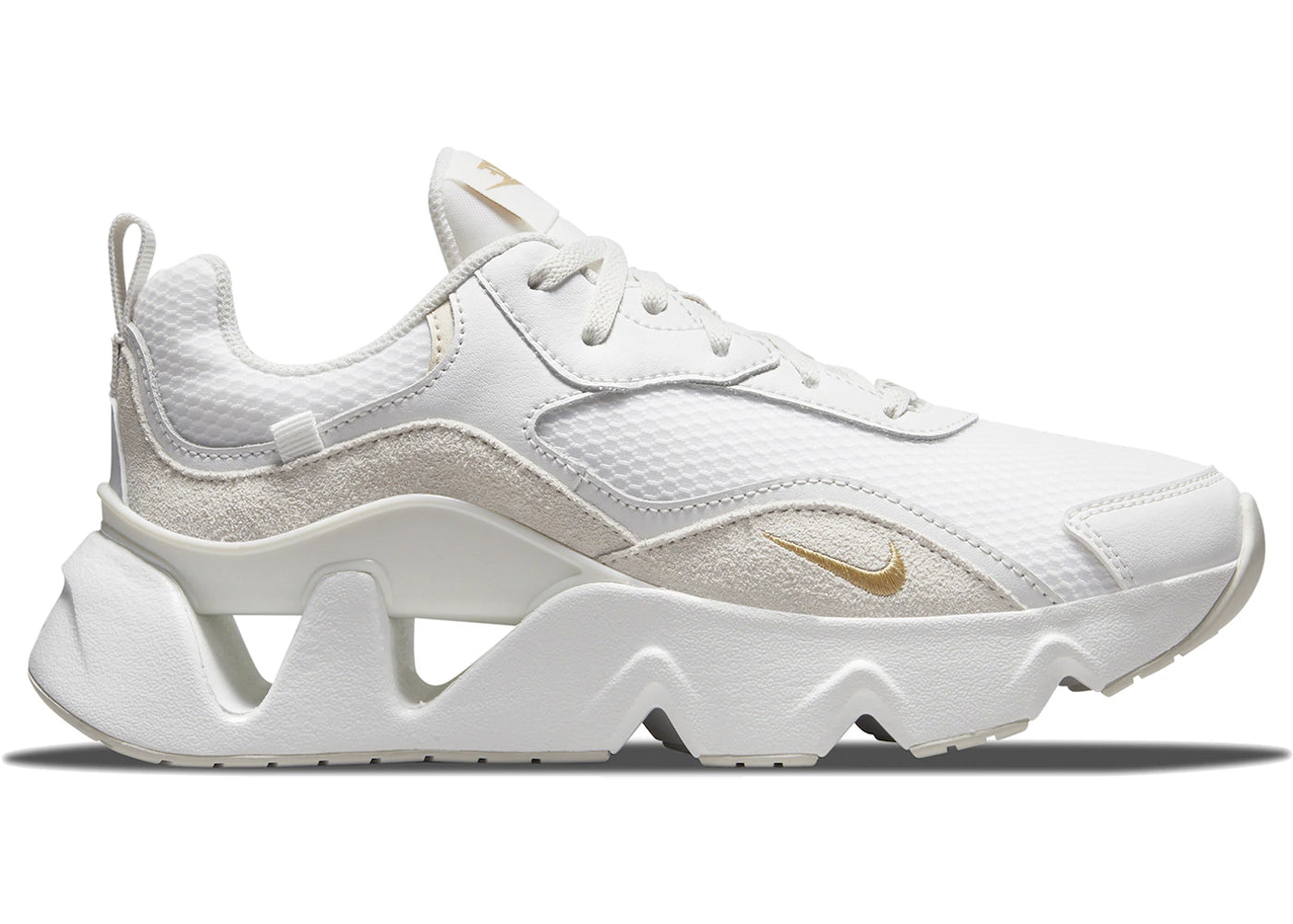 Nike Ryz 365 2 Summit White Light Bone Pearl White Metallic Gold (Women's)