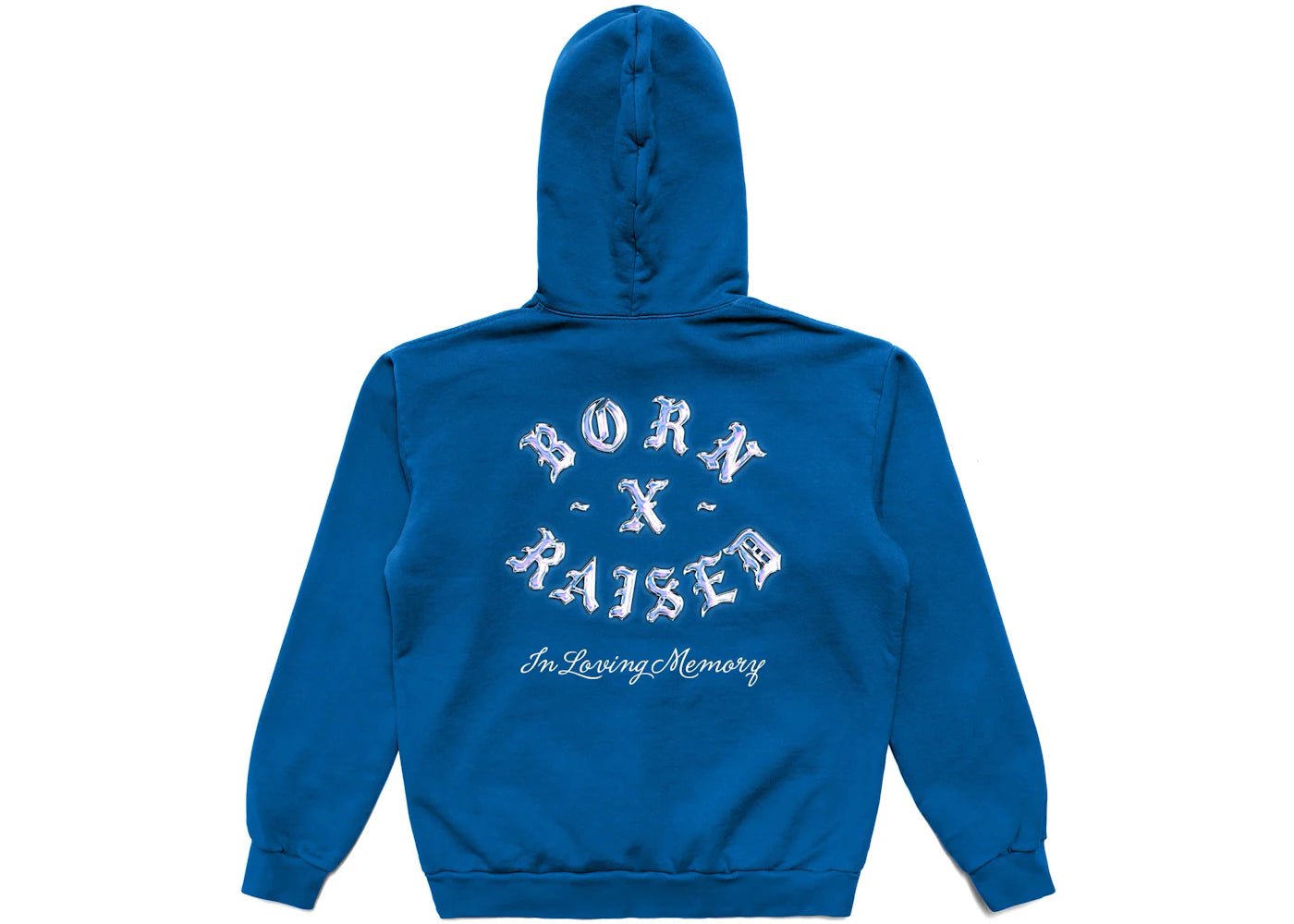 Nike SB Born X Raised In Loving Memory Rocker Hoodie Blue